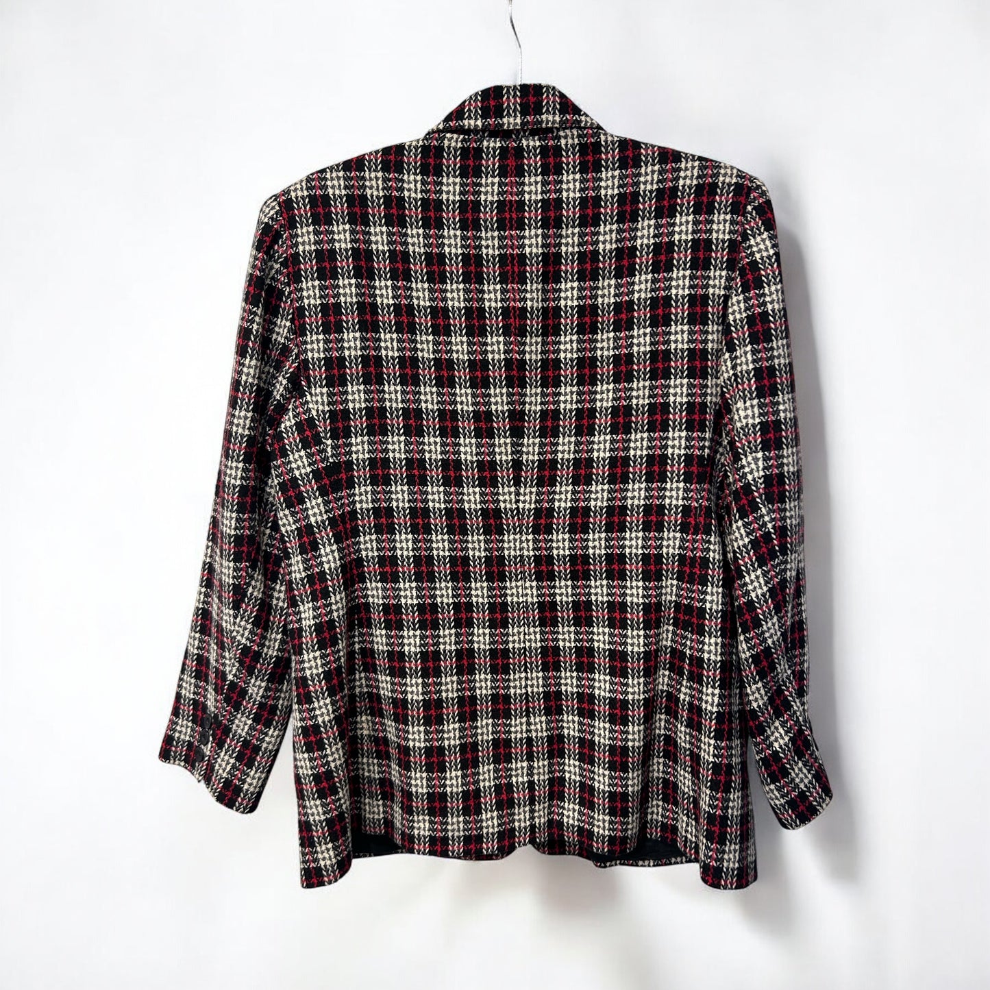Vintage 1980s Checked Blazer