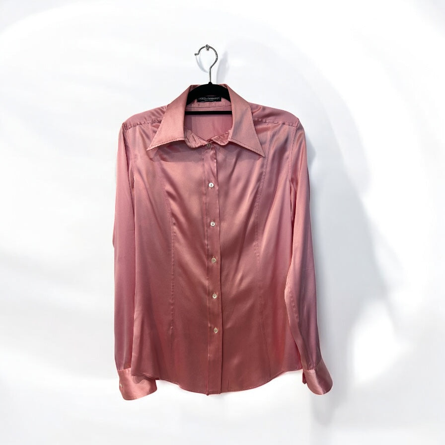 Vintage D&G silk button-up shirt