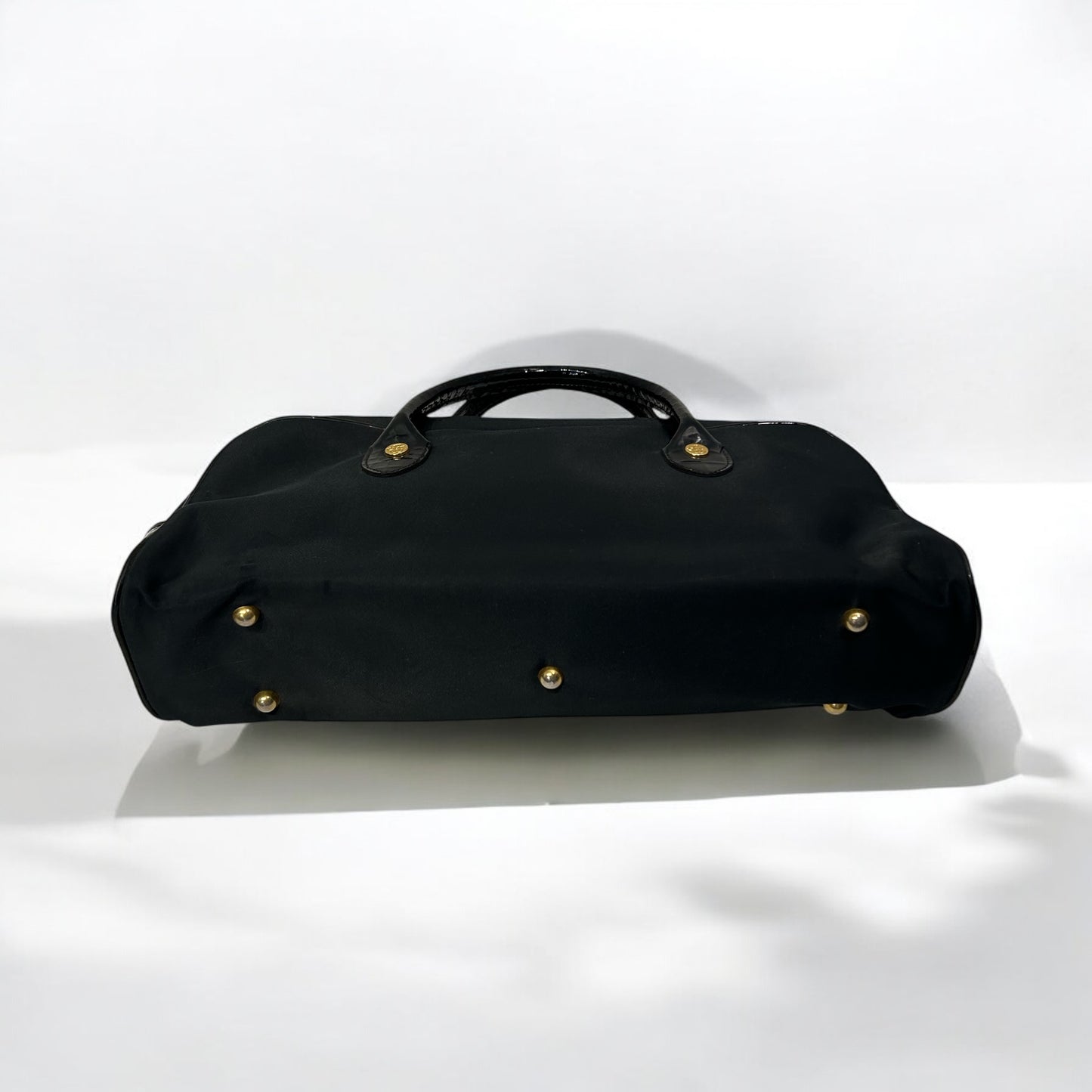 Vintage Nylon&leather bag