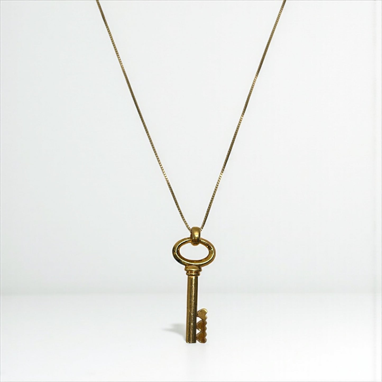 Vintage Key Pendant Necklace