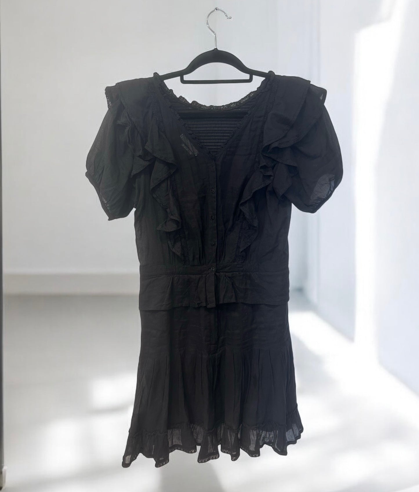 Isabel Marant Etoile Ruffle Mini Dress