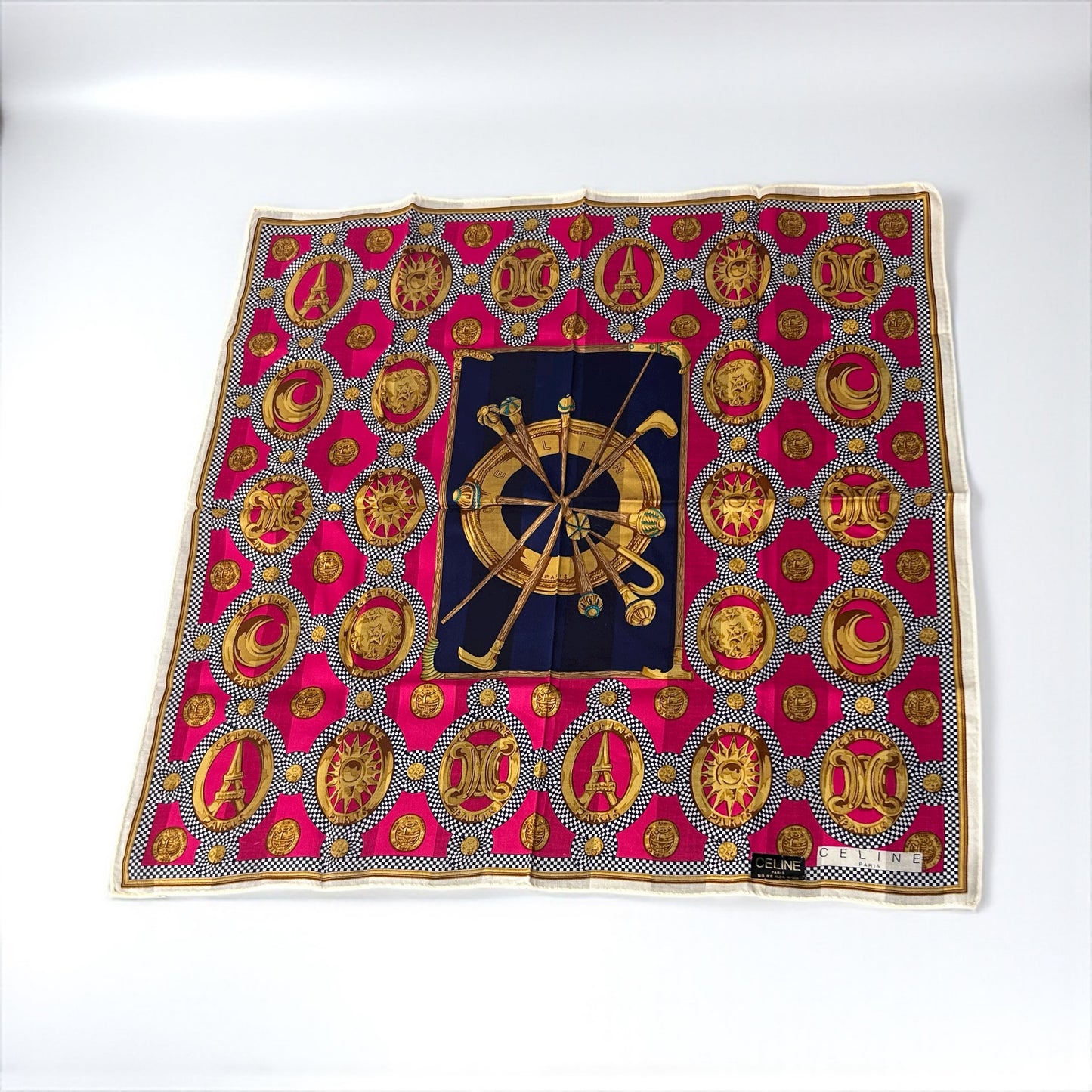 Vintage Celine handkerchief