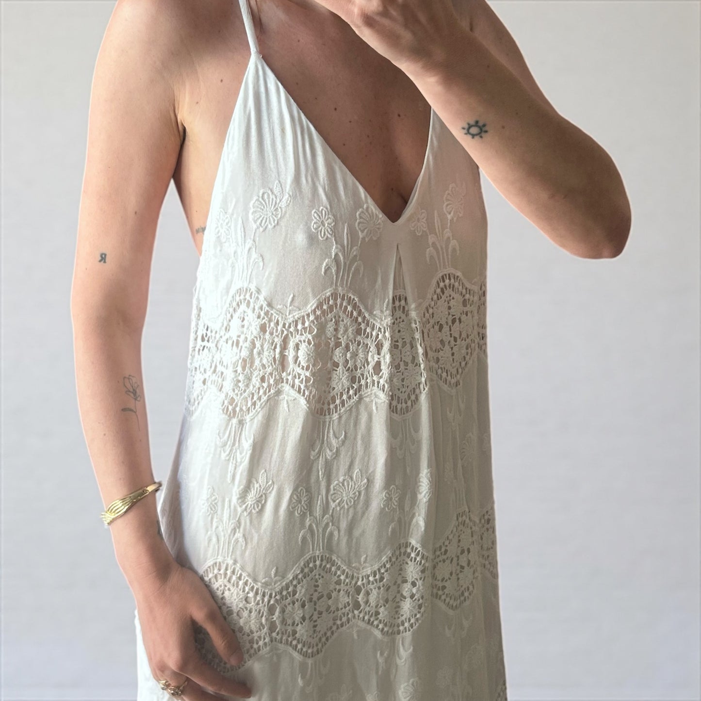 Alice+Olivia Lace Maxi Dress