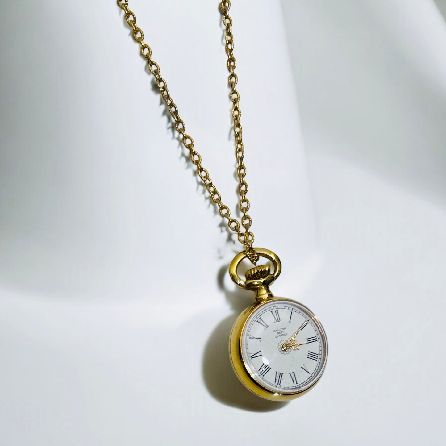 Vintage Double-Sided Pendant Necklace