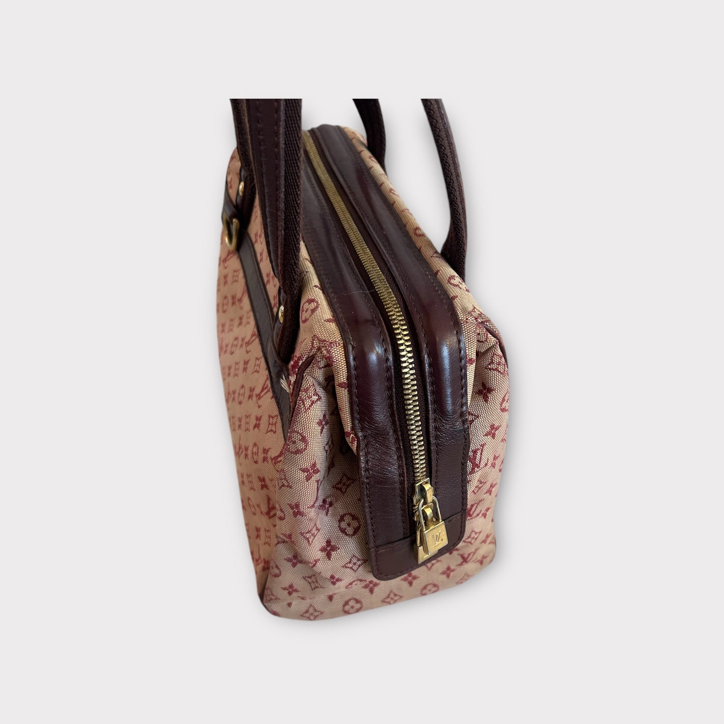 Louis Vuitton Monogram Mini Lin Josephine hand bag