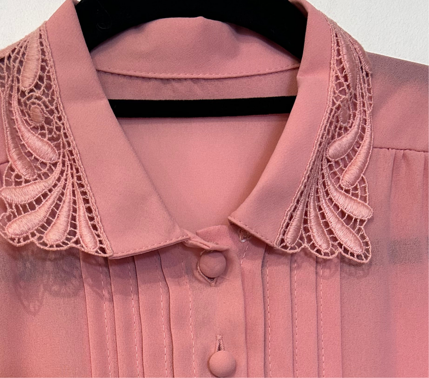 Vintage pink blouse