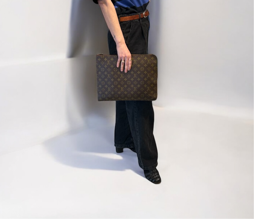 Vintage Louis Vuitton Poche Document Briefcase