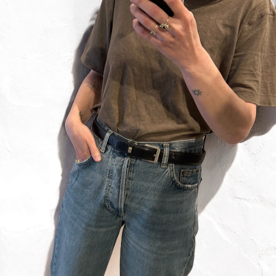 Vintage Ysl leather belt
