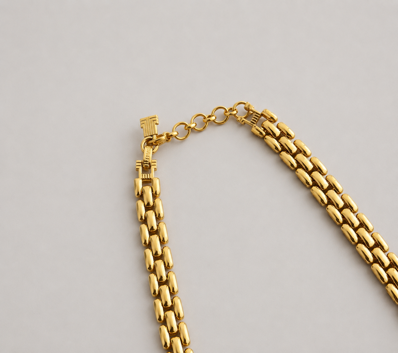 Rare Lanvin Gold-Plated Crystal Statement Necklace| 1990s