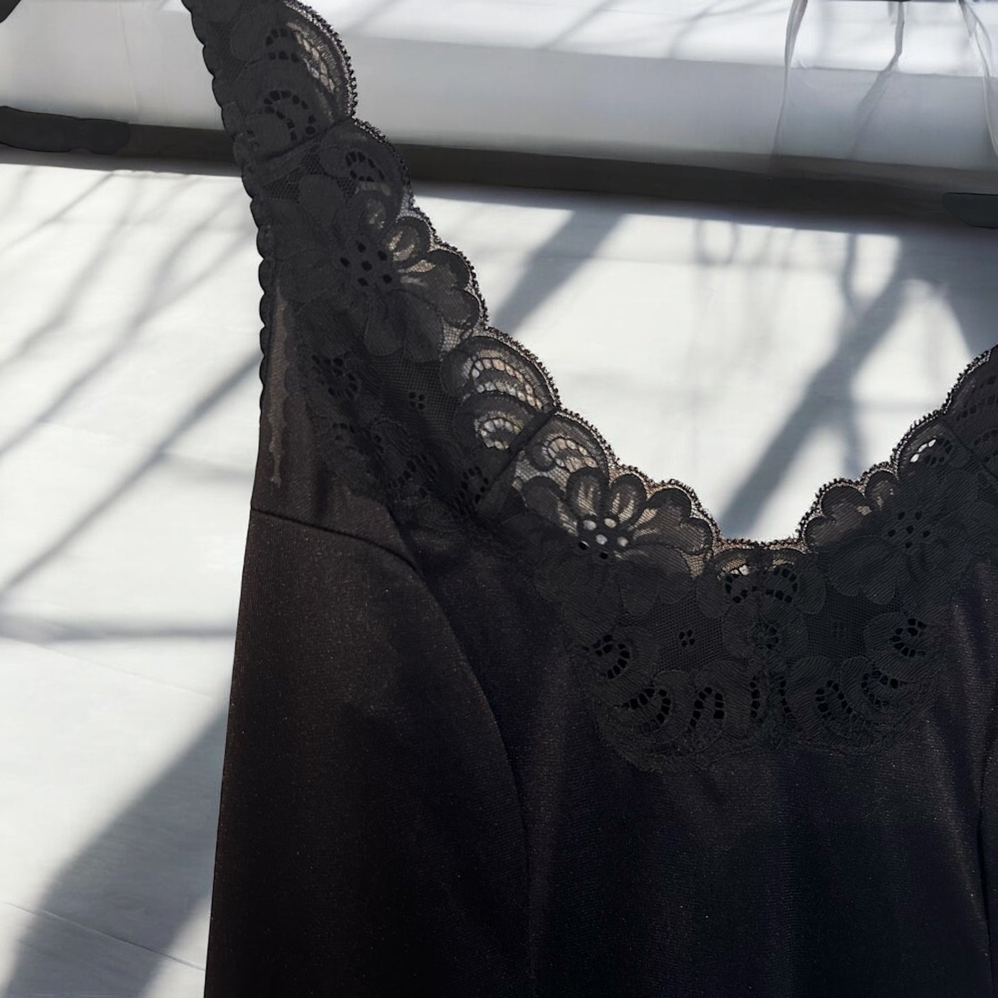 Vintage Slip Dress with Lace