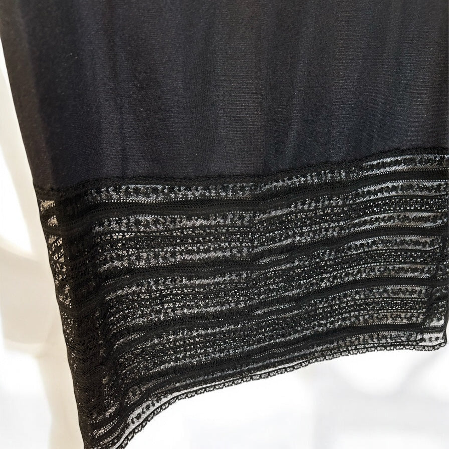 Vintage nylon&Lace skirt