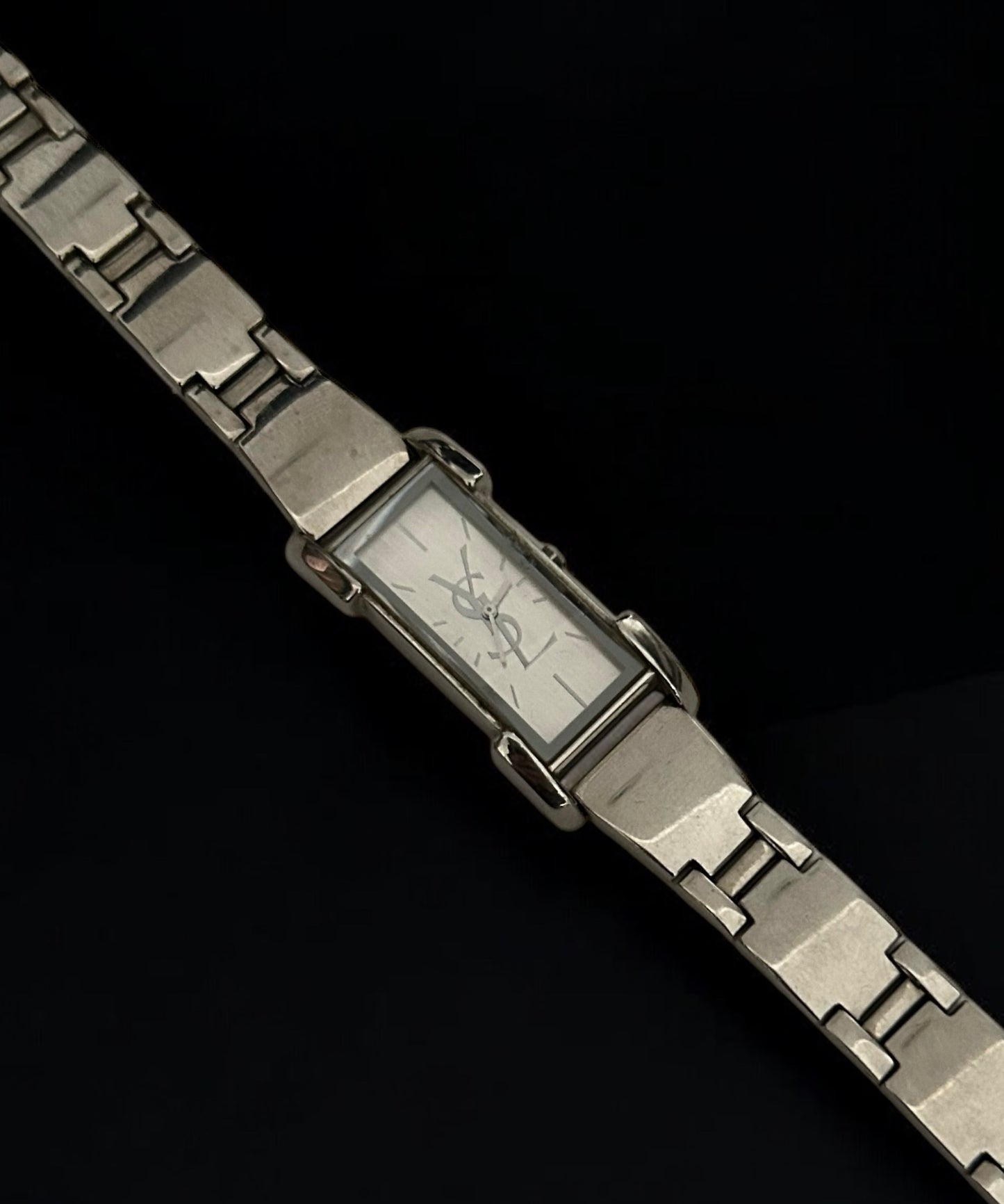 Vintage Ysl silver watch