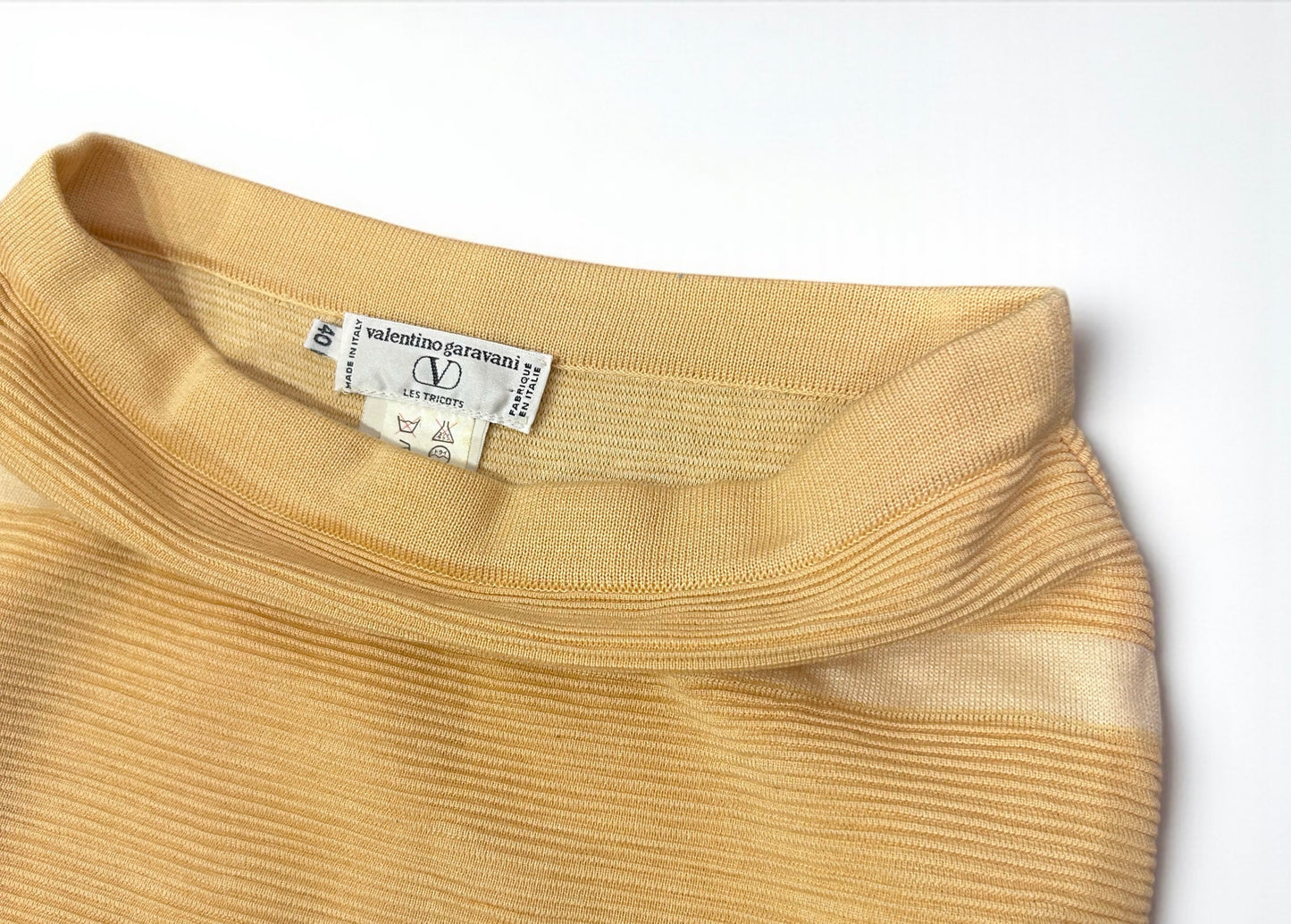 Vintage Valentino knit skirt