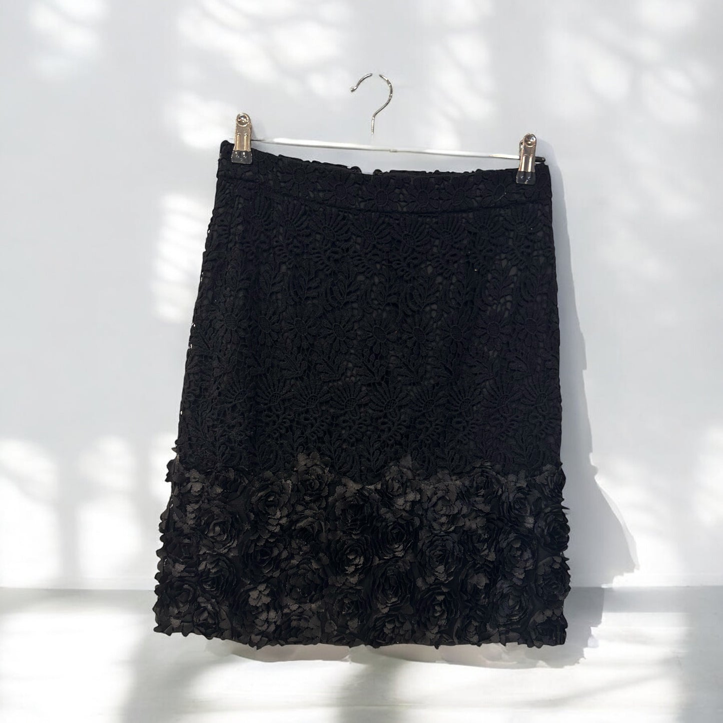 Vintage Moschino lace skirt