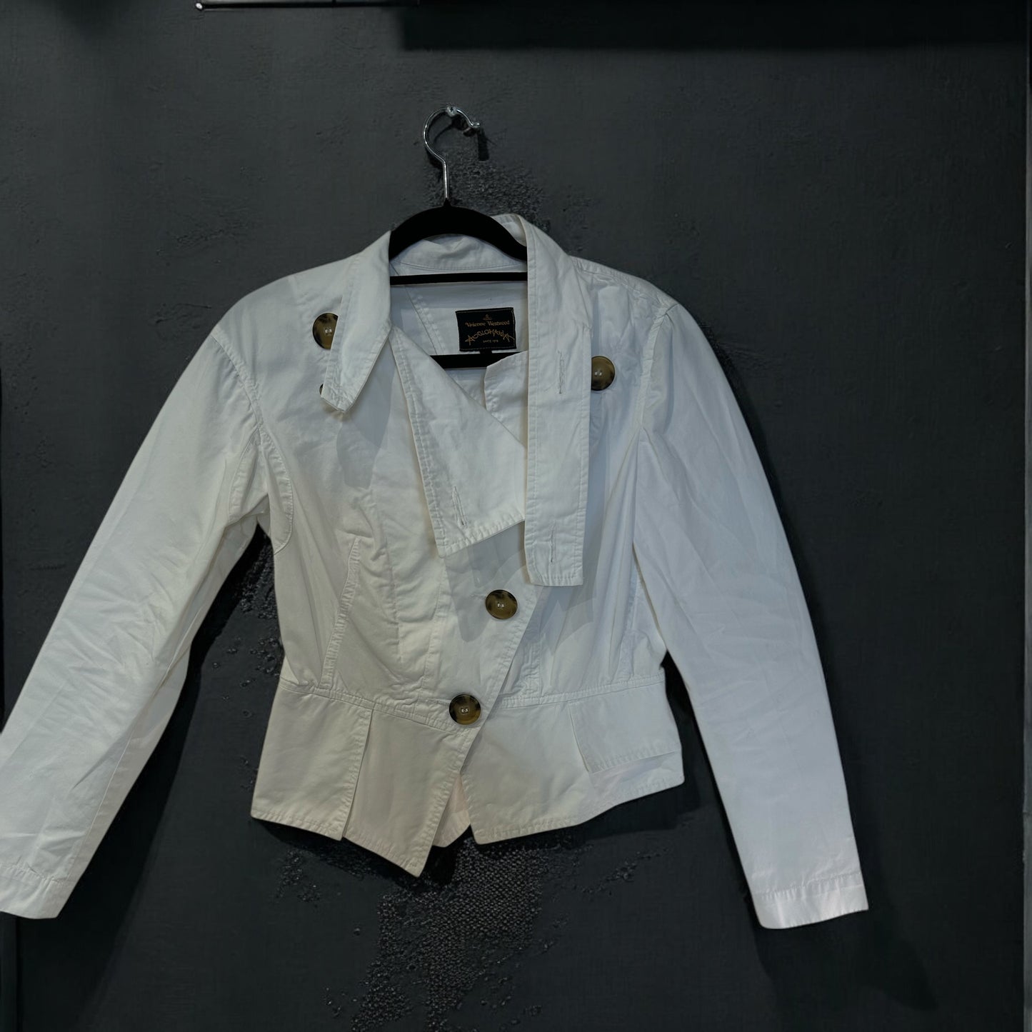 Vintage Vivienne Westwood white jacket