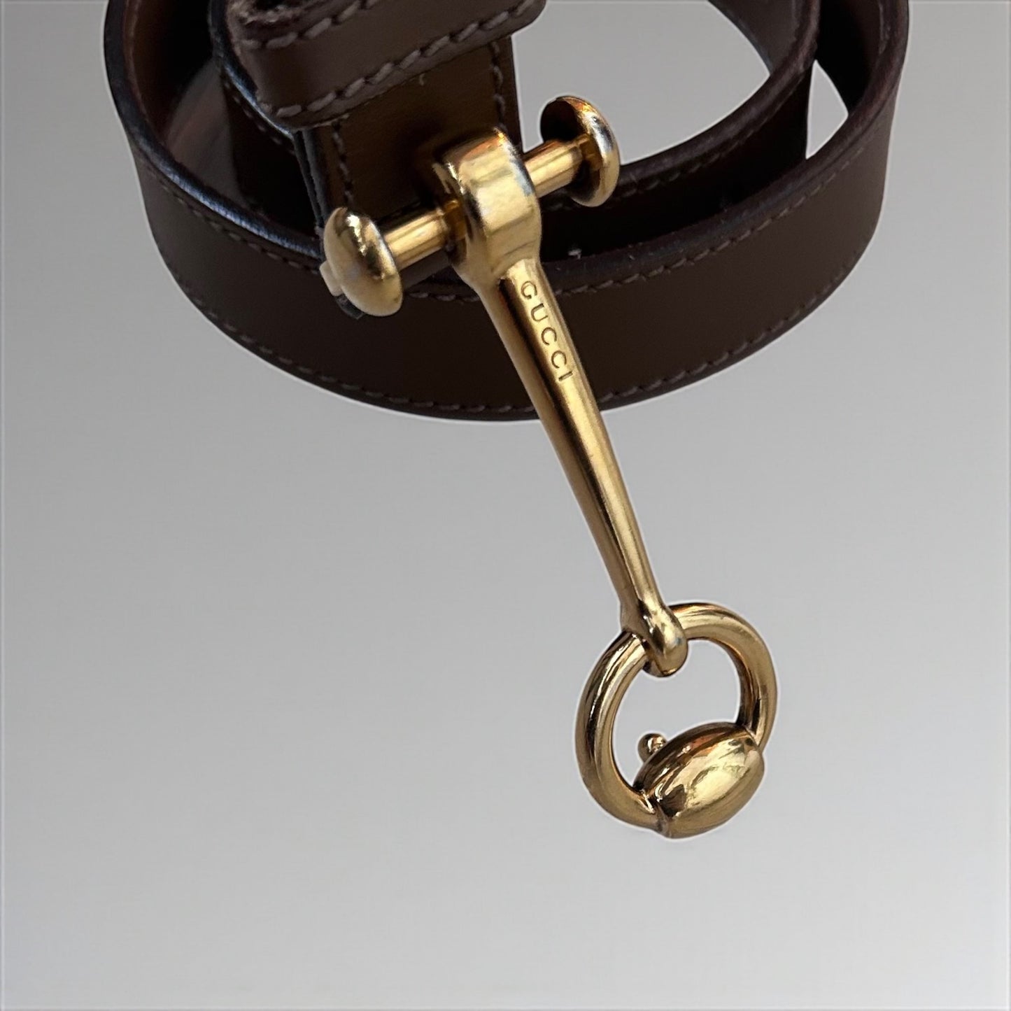 Vintage Gucci Horsebit Belt