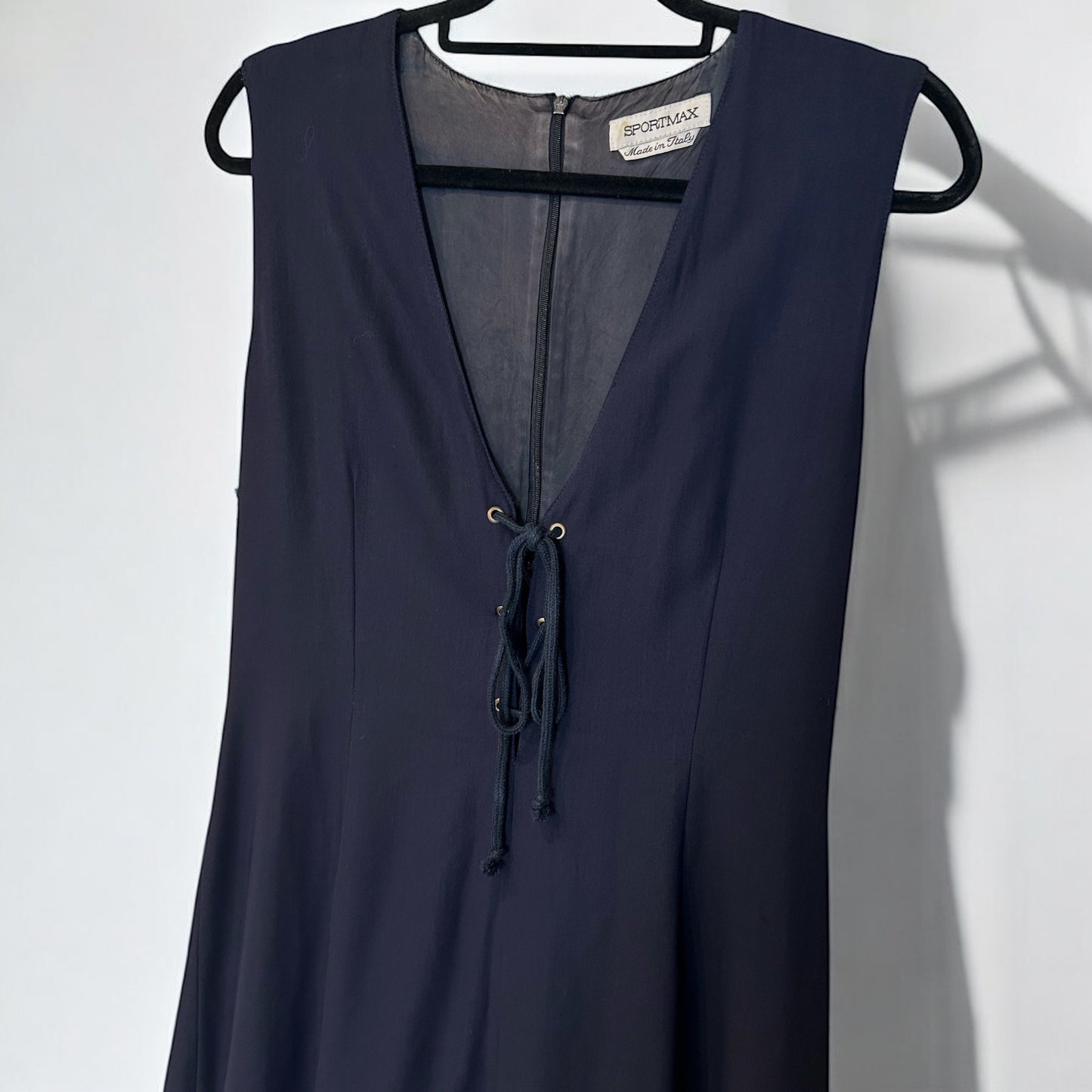 Vintage SPORTMAX Navy Dress