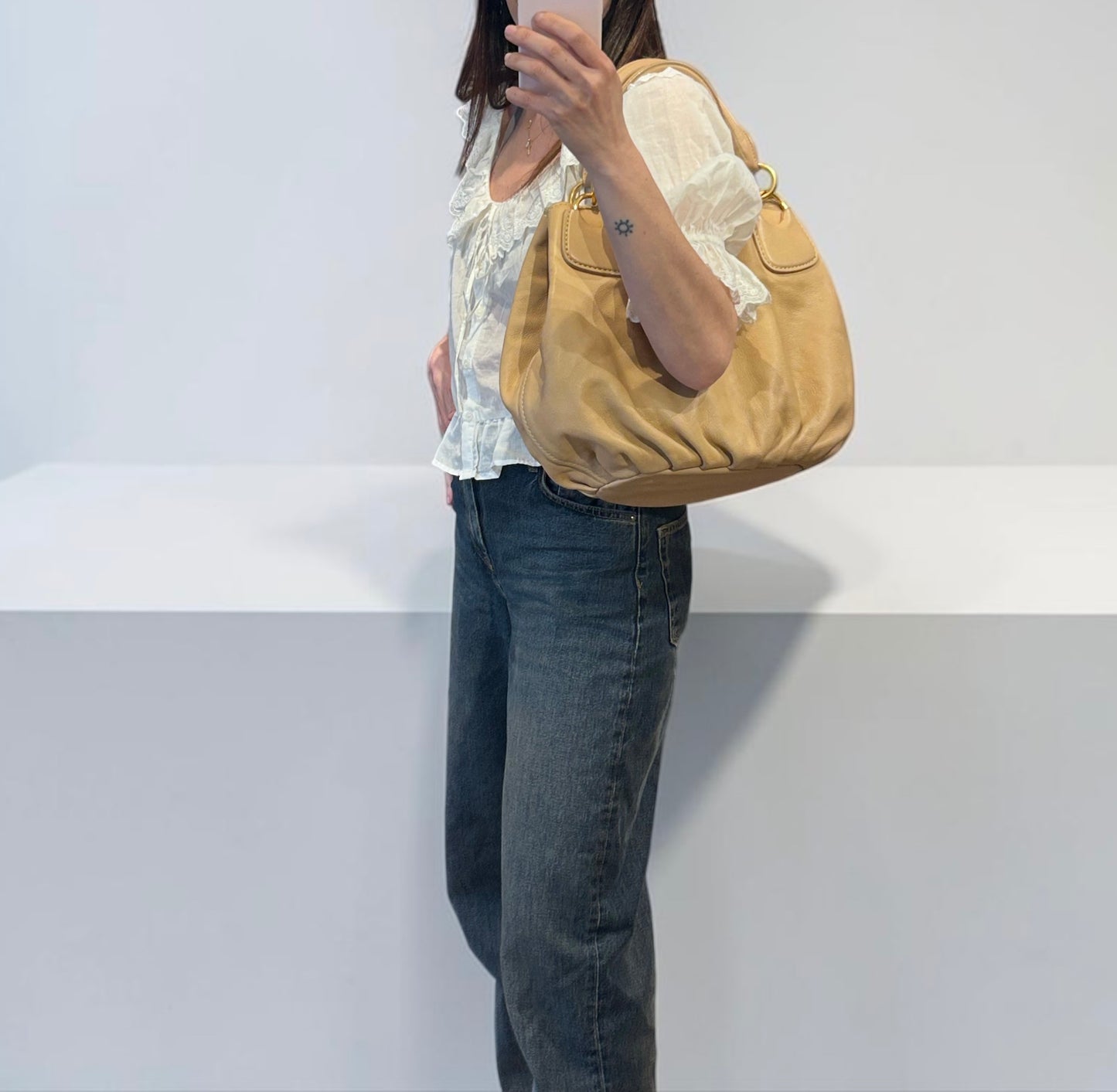 Miu Miu Leather Bag |Early 2000s