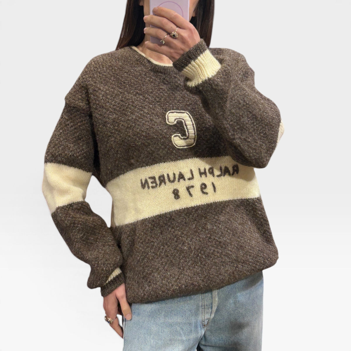 Vintage Chaps Ralph Lauren Wool Sweater | Early 1990s