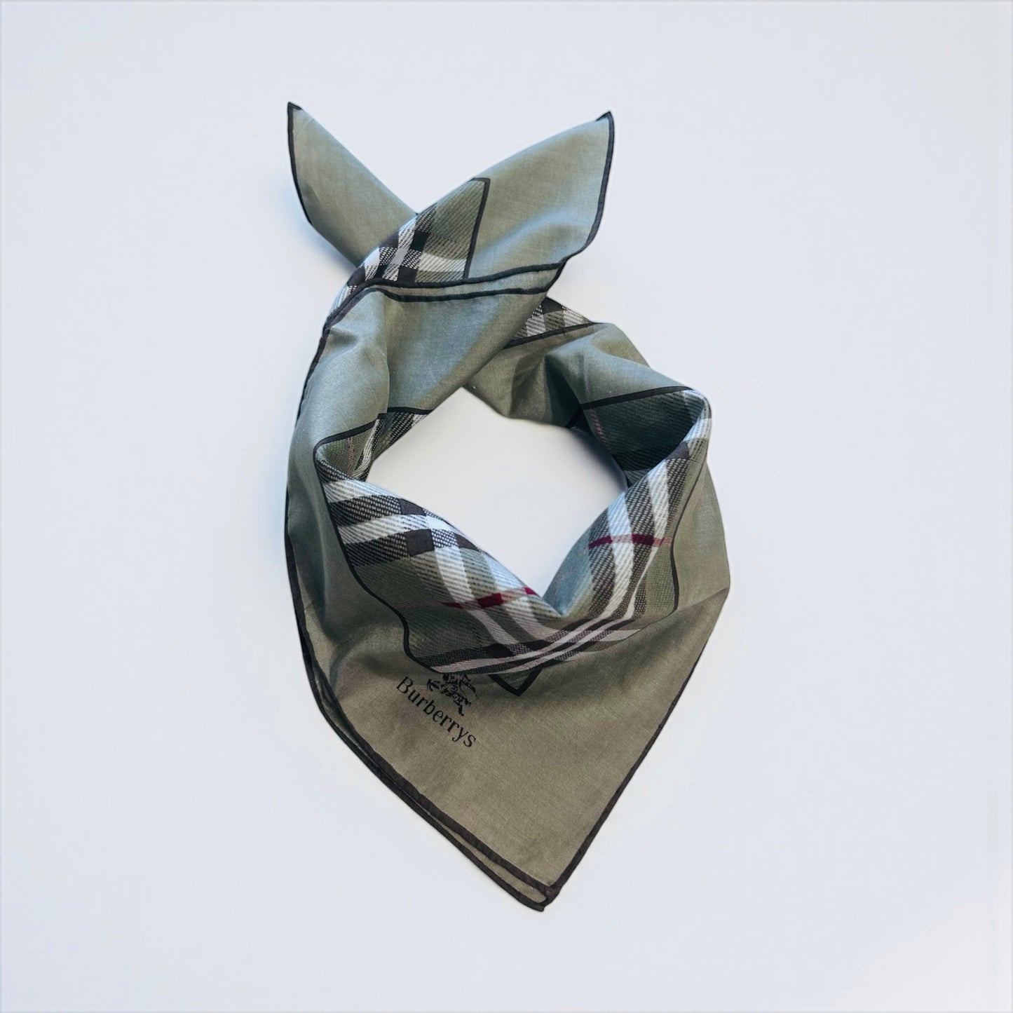 Vintage Burberry Handkerchief