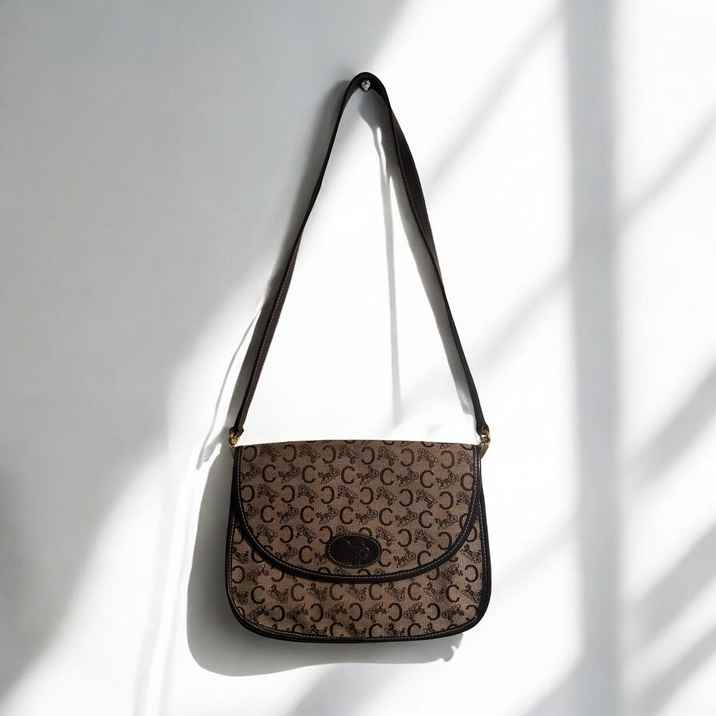 Vintage Celine Horse Carriage Shoulder bag