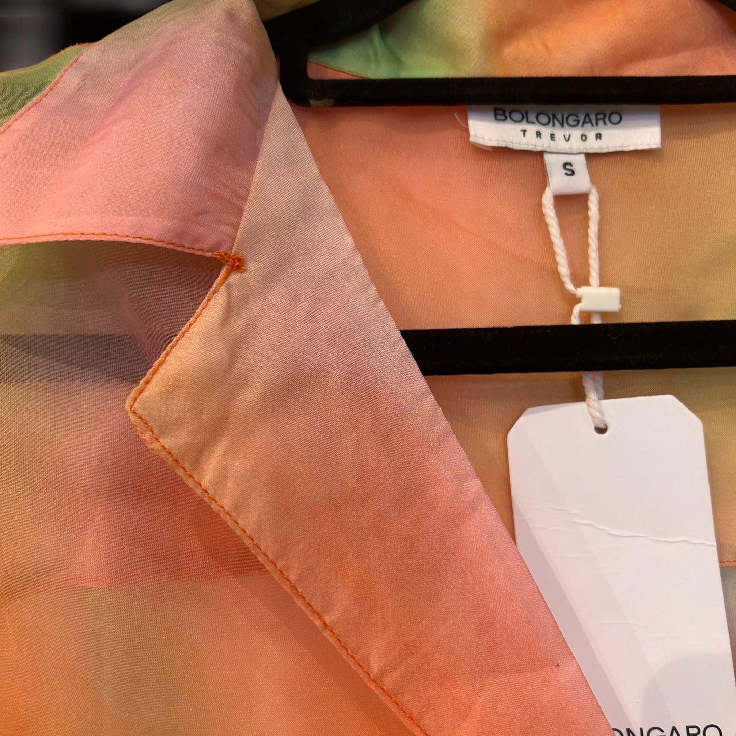 Bolongaro Trevor Tie Dye Sheer shirt