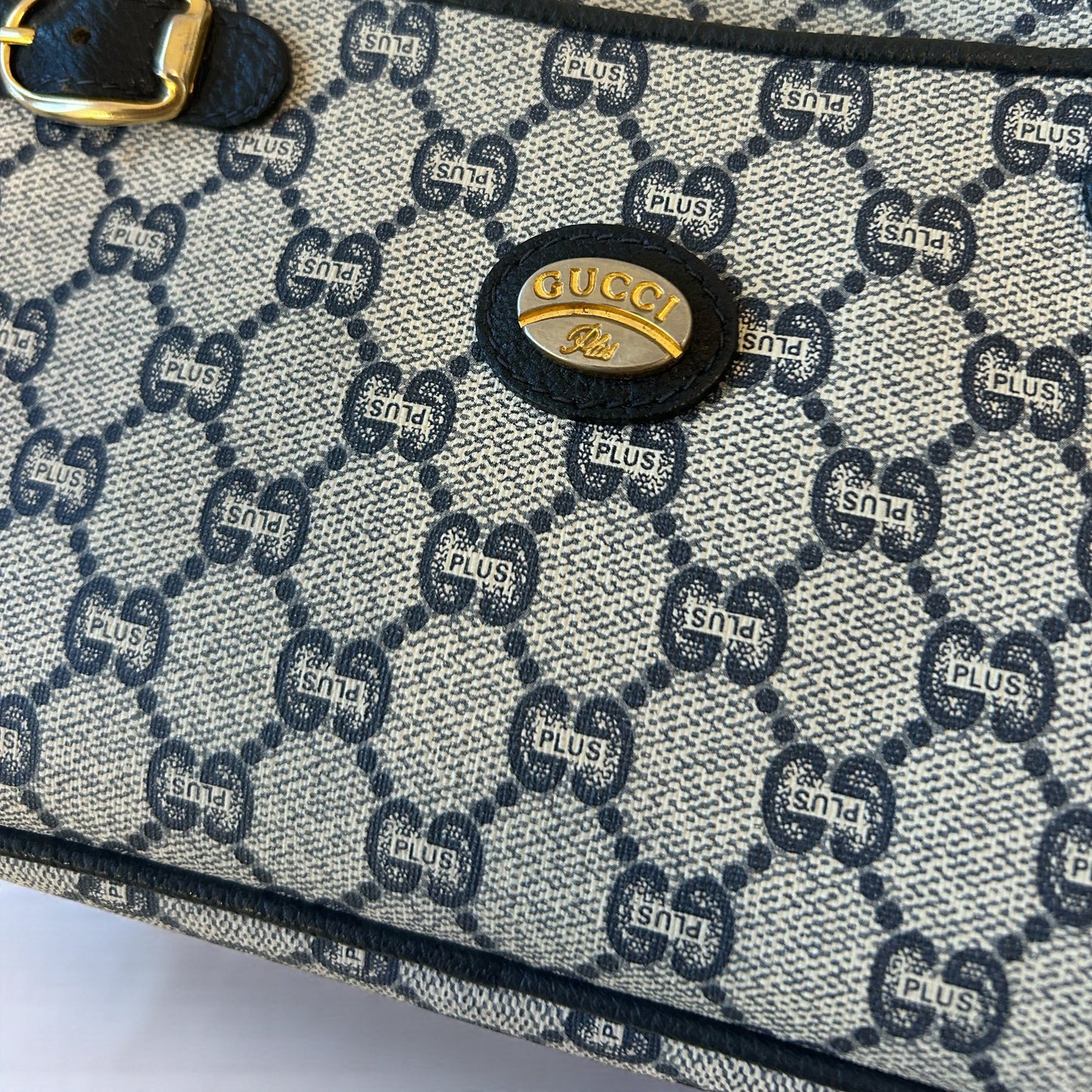 Vintage Gucci Plus GG Crossbody Bag