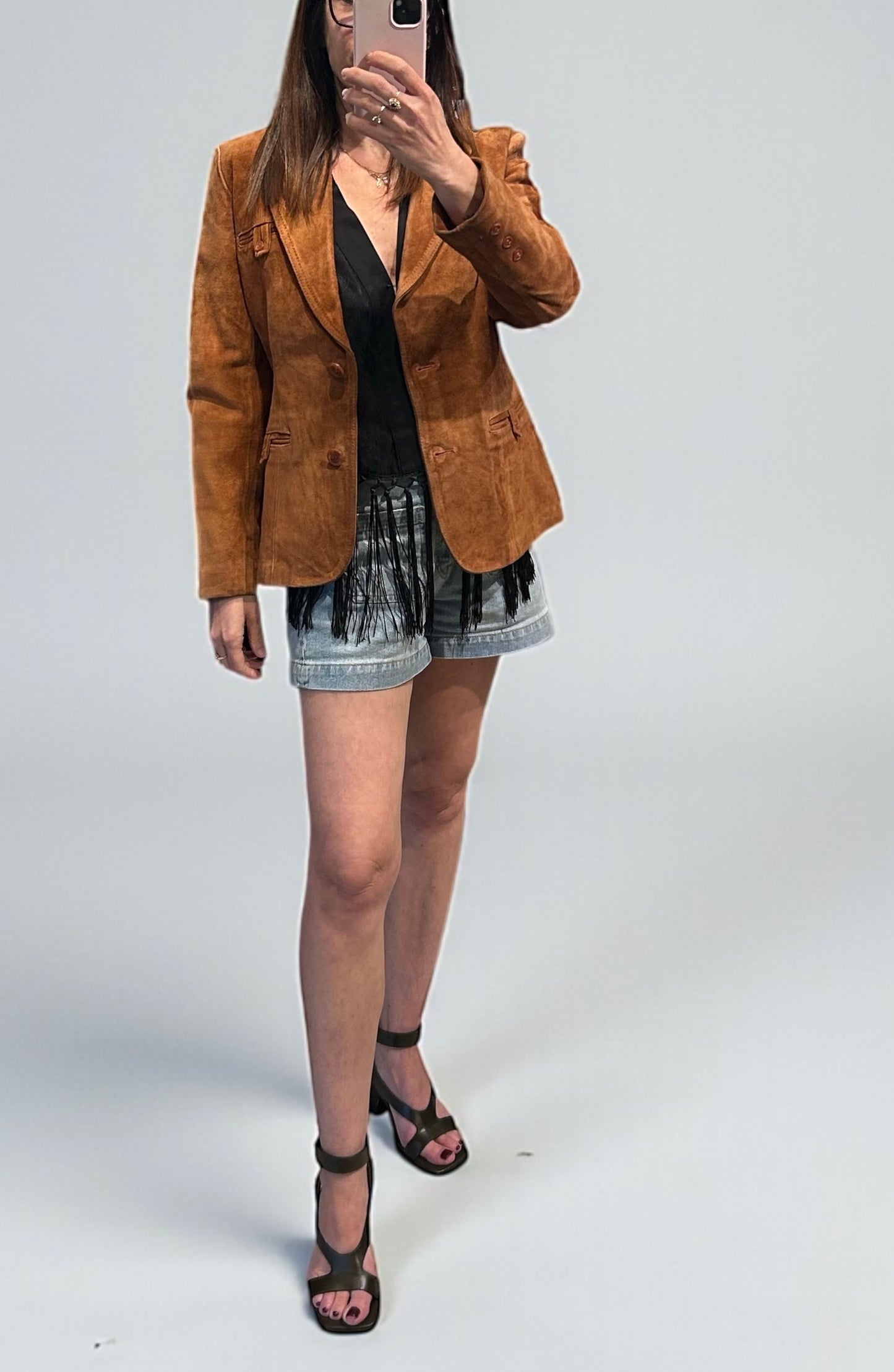 1970s Winlit Suede Blazer