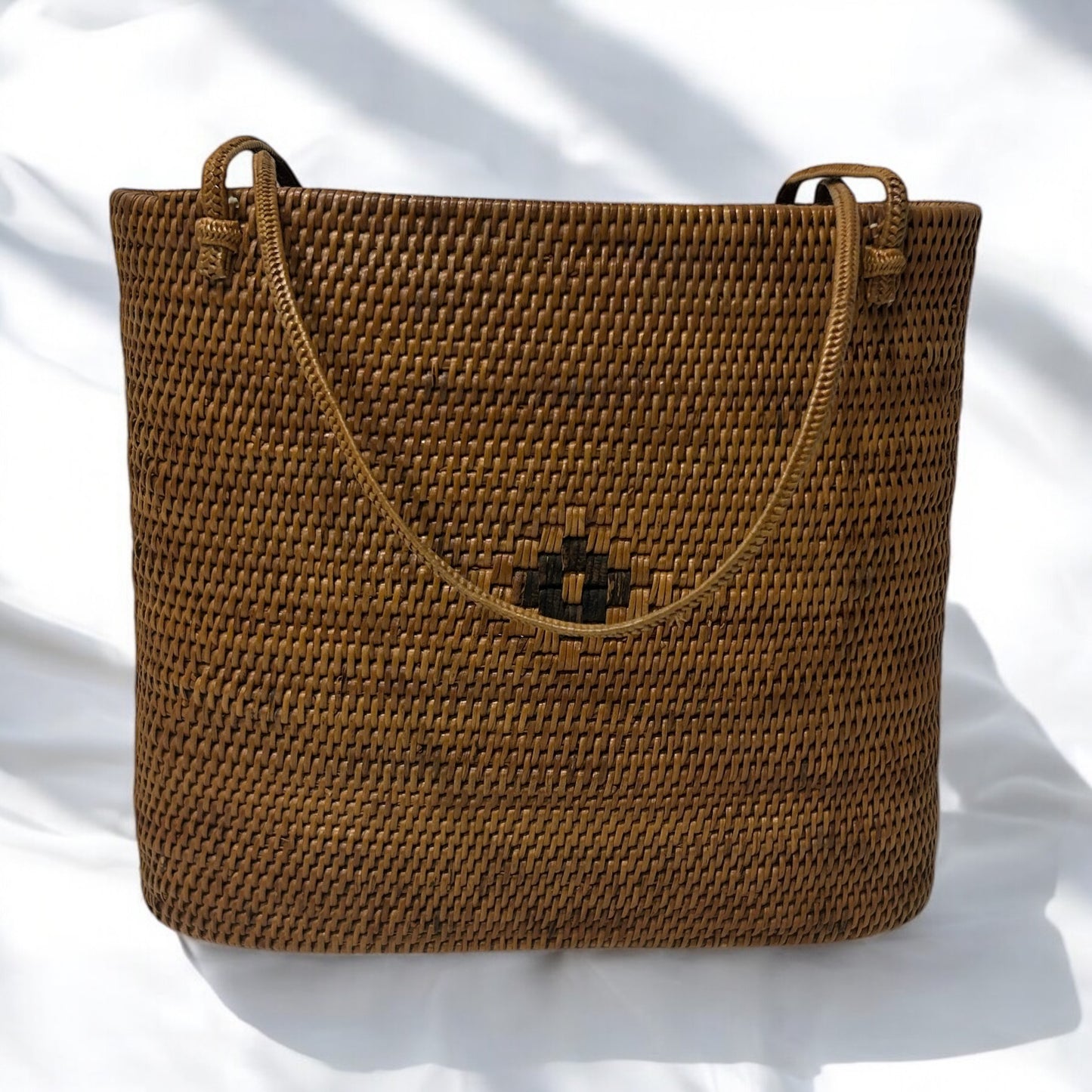 Vintage Woven basket bag