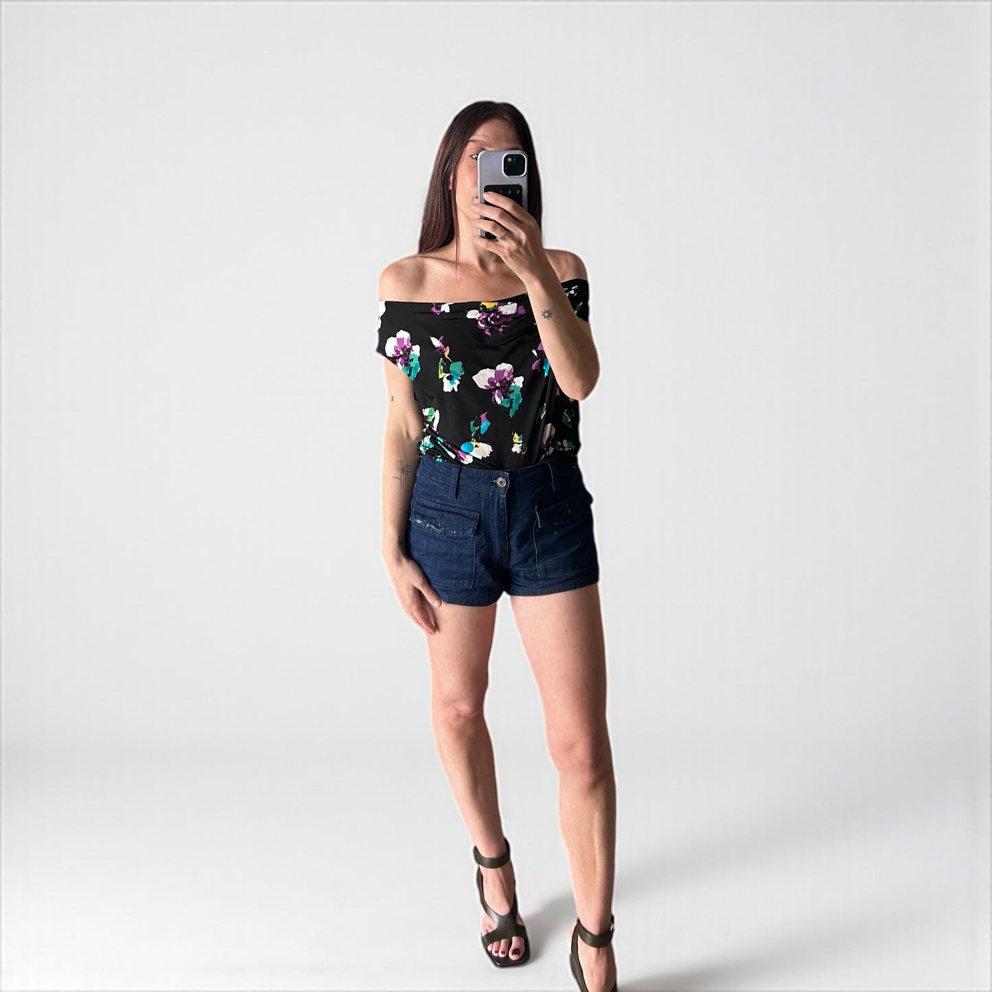 Vintage Max Mara Floral Top