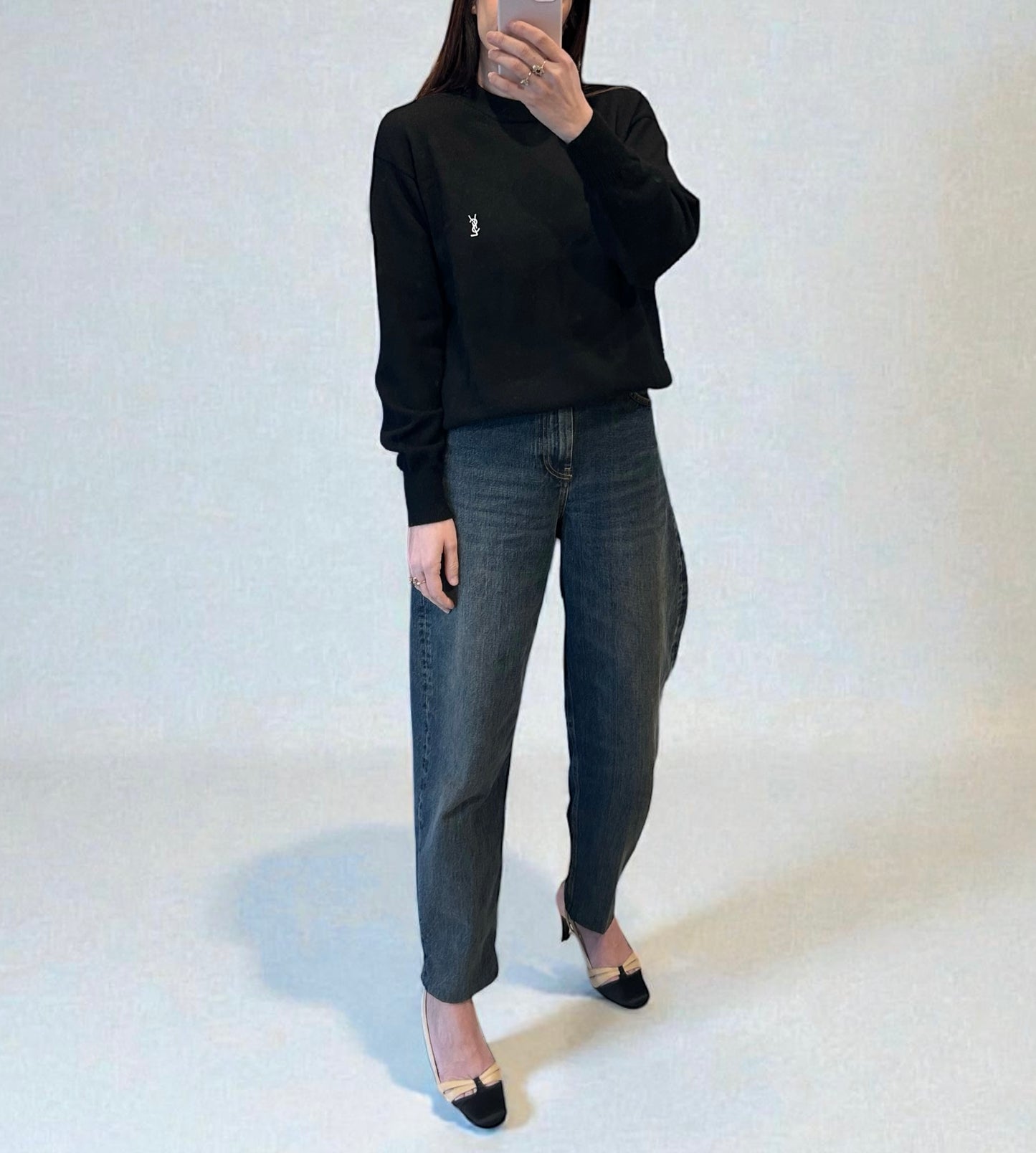 Vintage Yves Saint Laurent Wool Knit Sweater |90’s