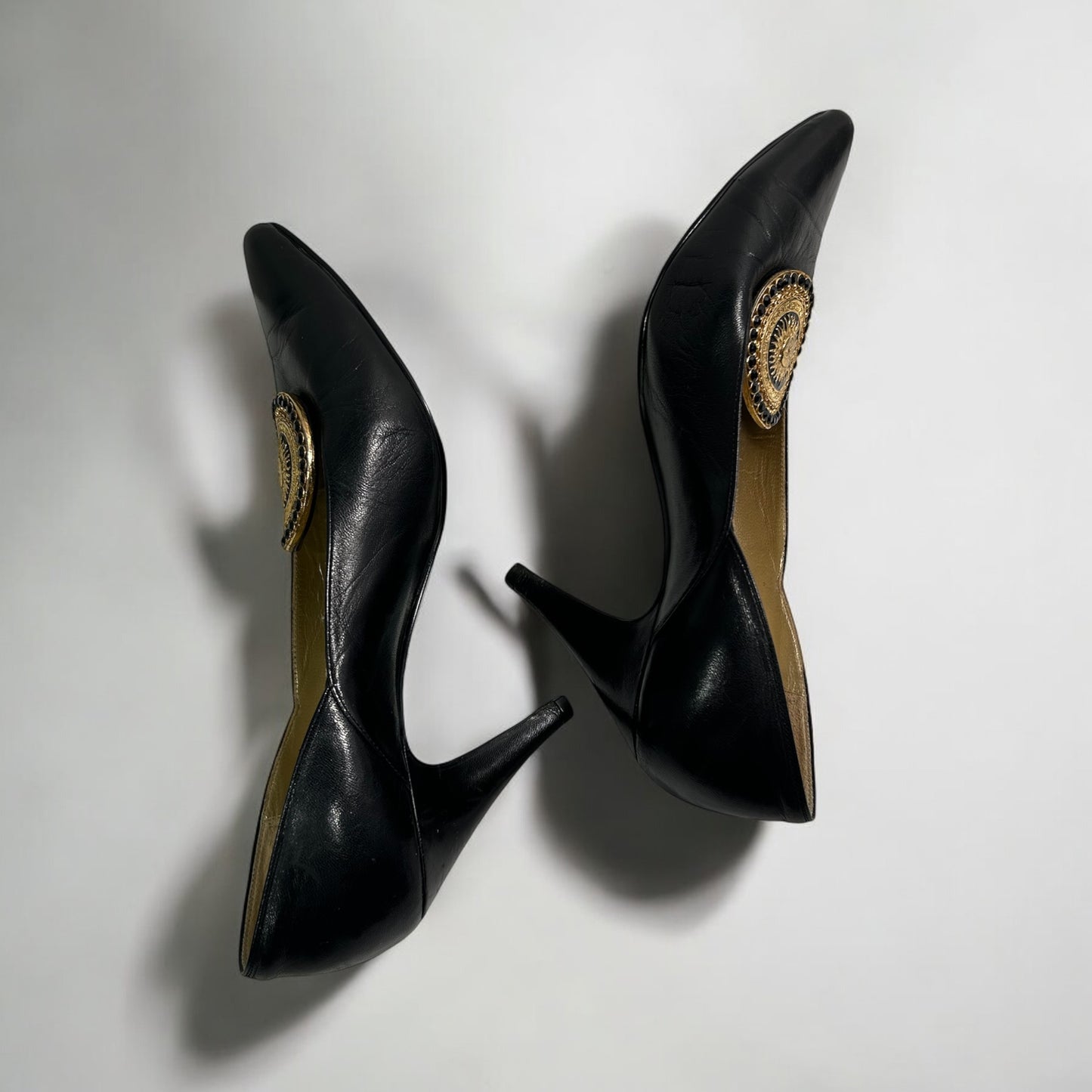 Vintage Gianni Versace high heeled shoes