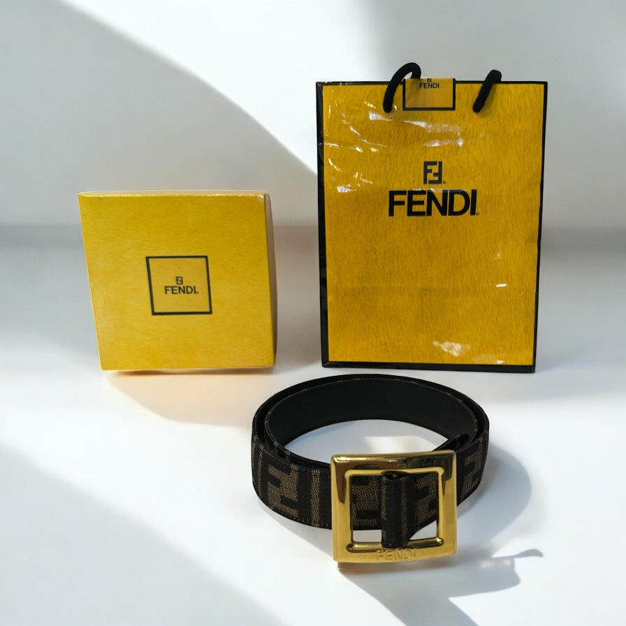 90’s FENDI Leather belt