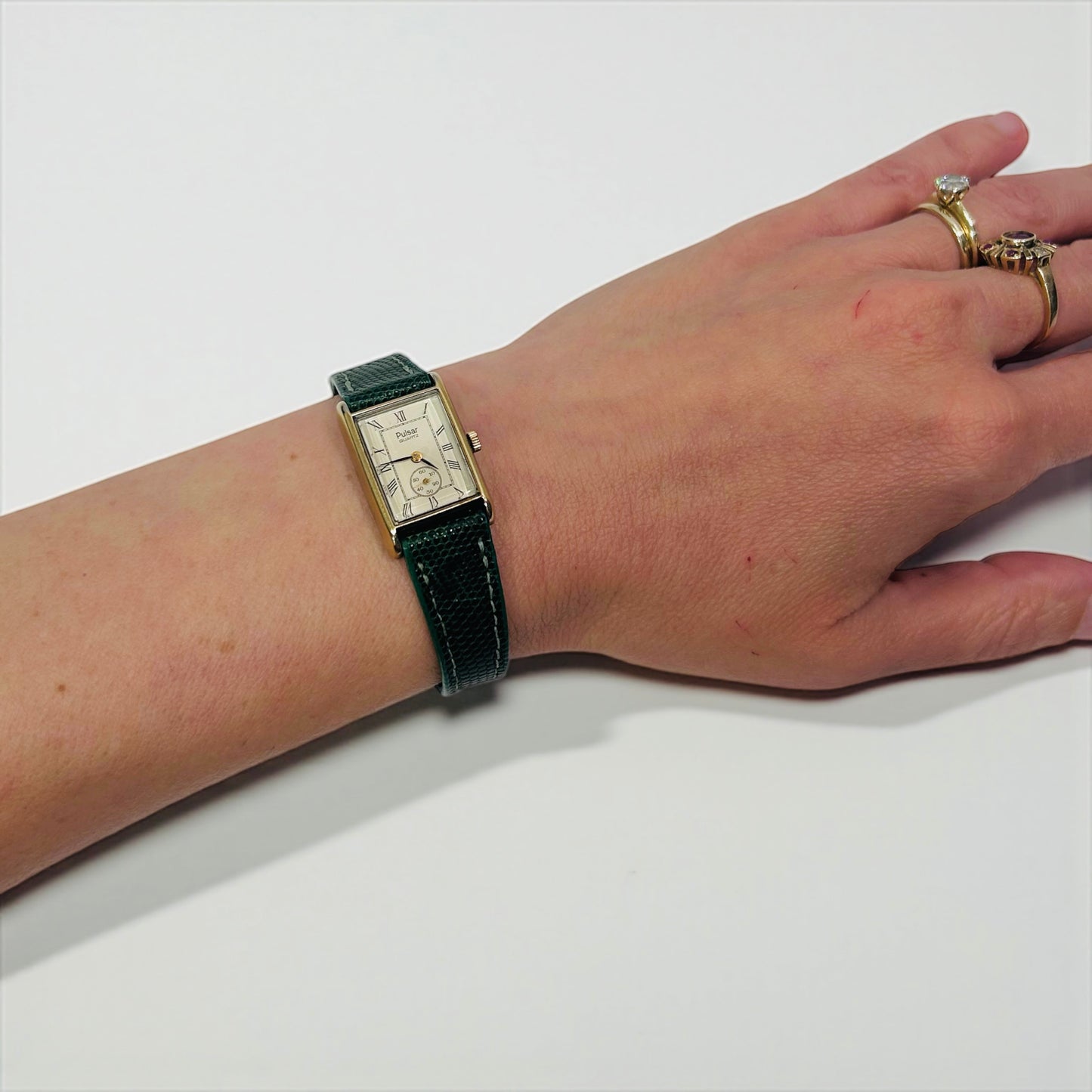 Vintage Pulsar Square Hand Watch