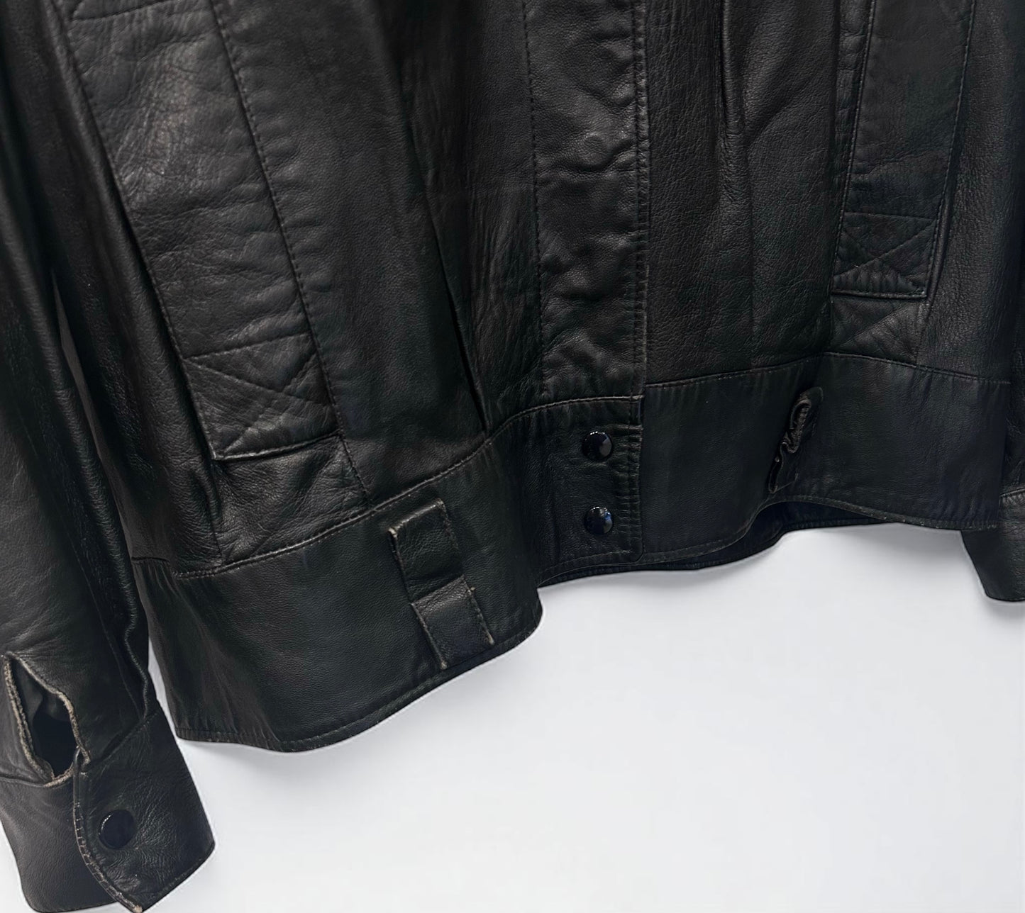 Vintage Reem Leather Bomber Jacket