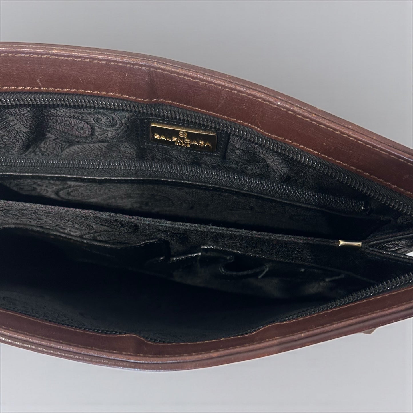 Vintage Balenciaga Leather Clutch