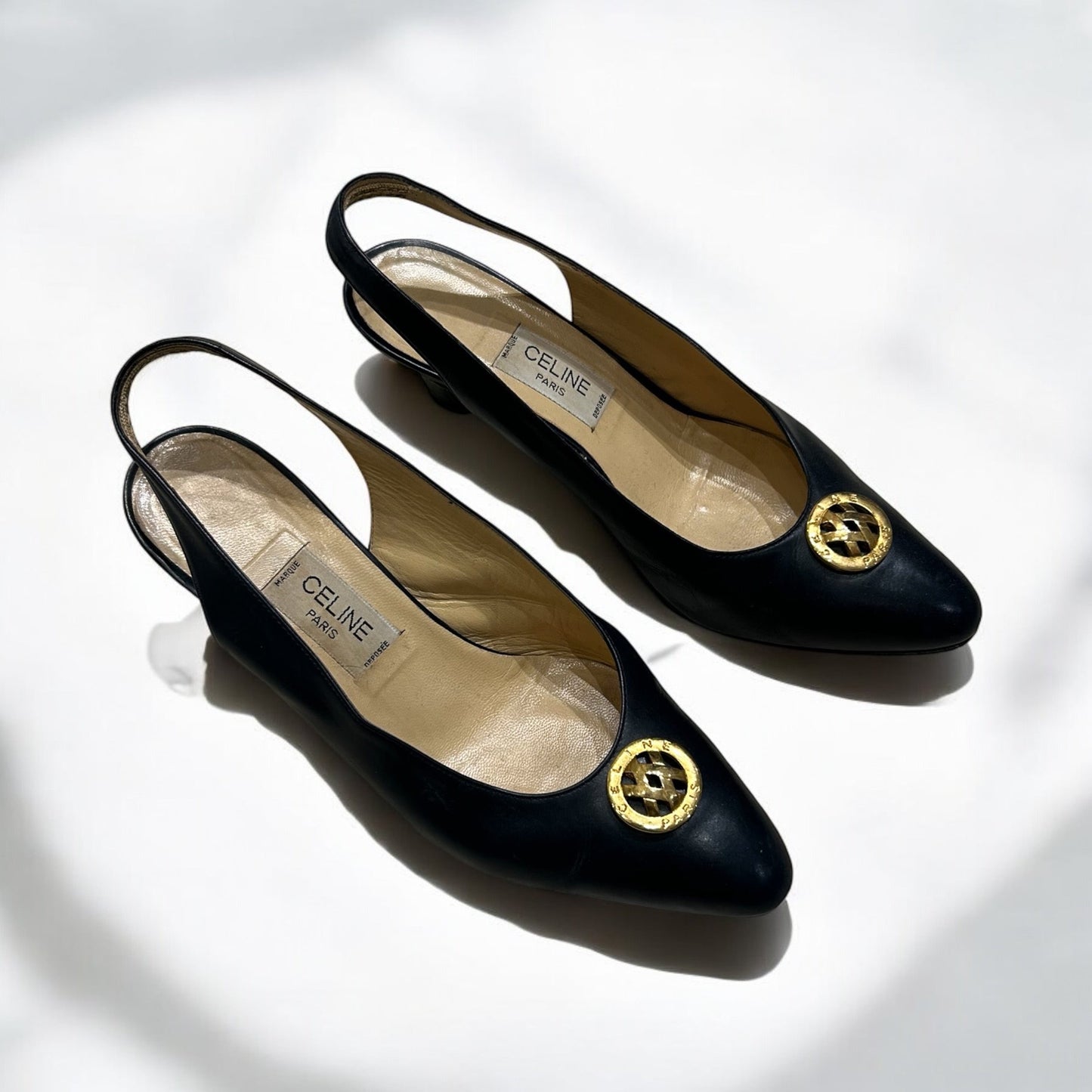 80’s Celine Slingback shoes