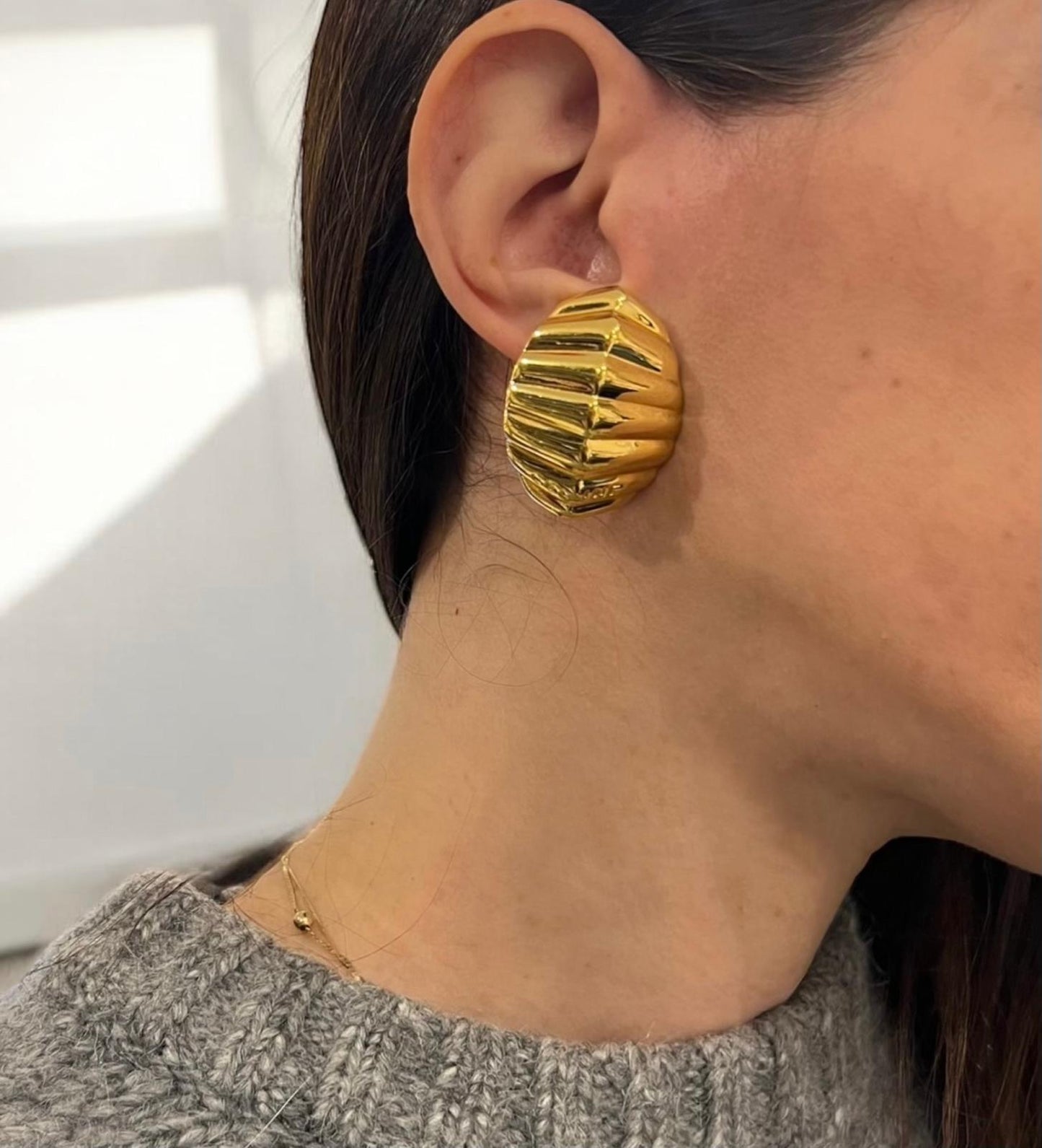 Vintage Celine statement earrings