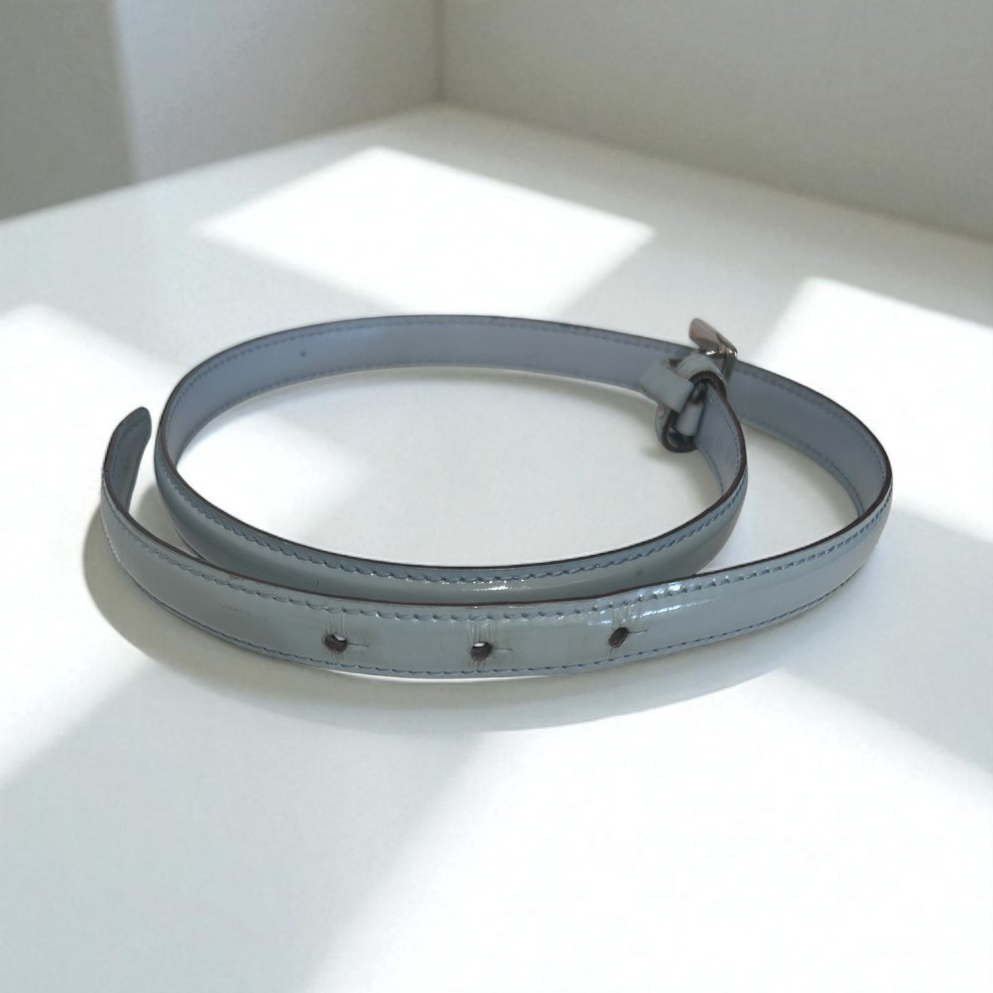 Vintage Gucci Light Blue belt
