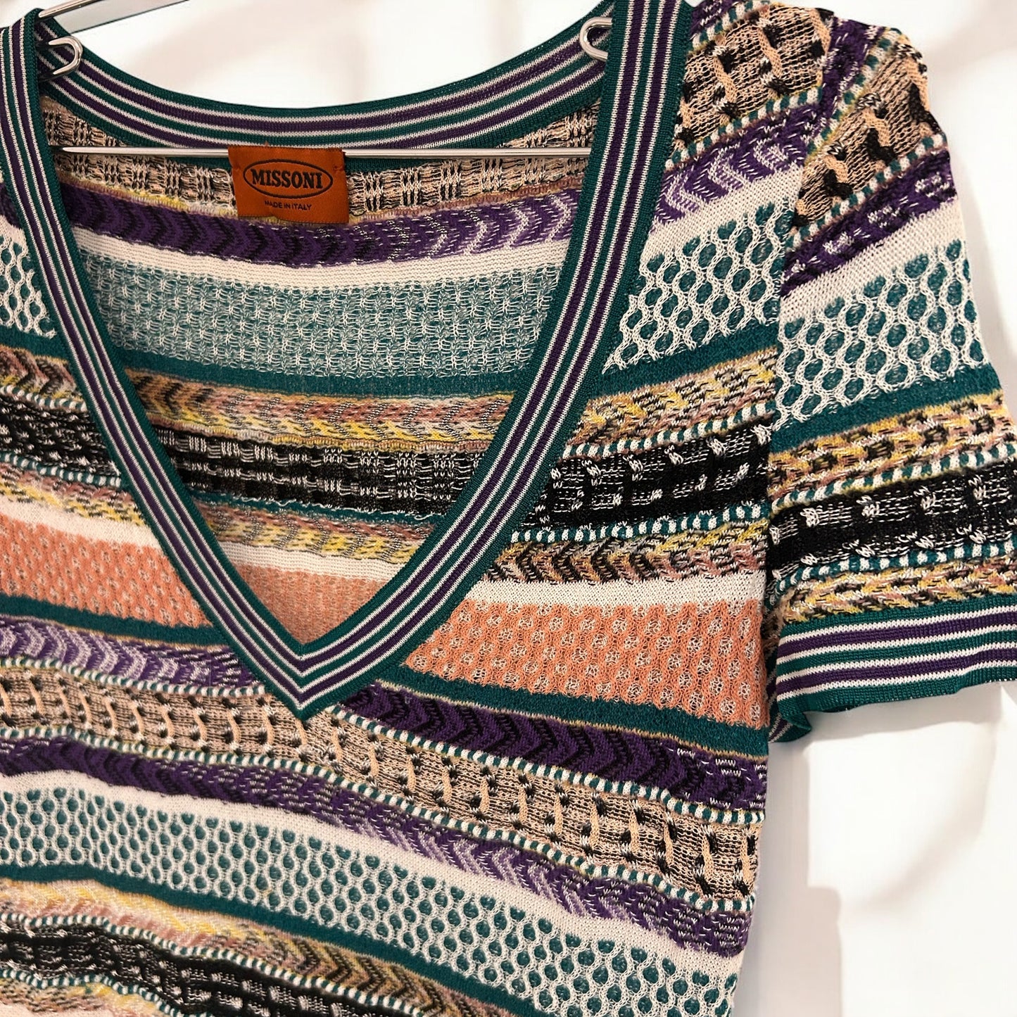 Missoni Multicolored knit top
