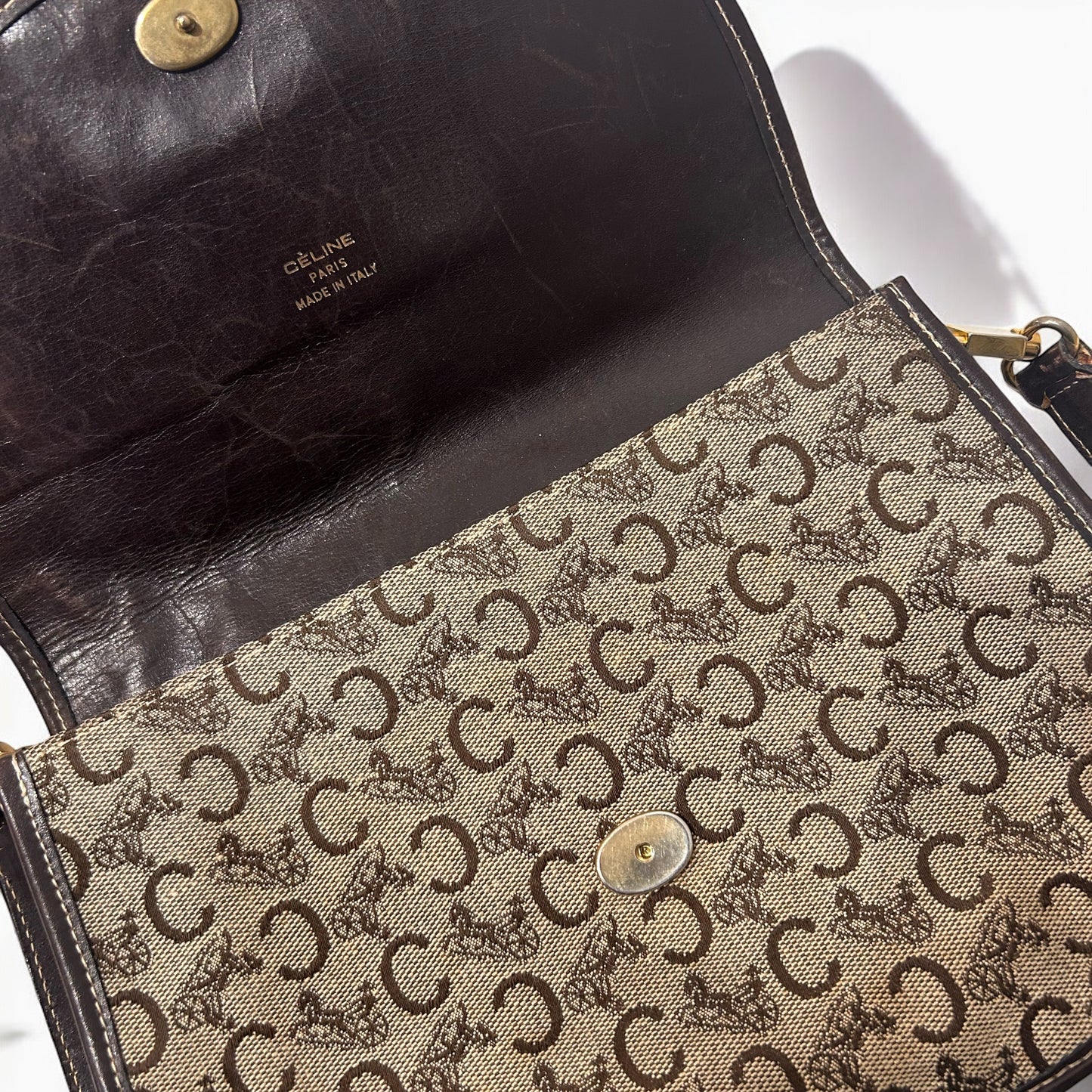 Vintage Celine Horse Carriage Shoulder bag