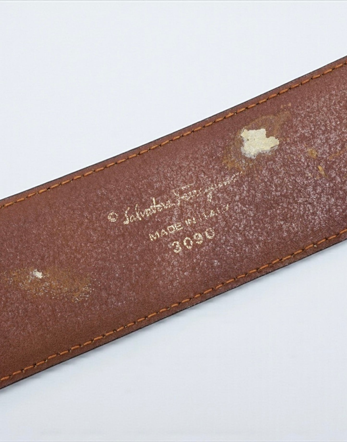 Vintage Salvatore Ferragamo Gancini Belt