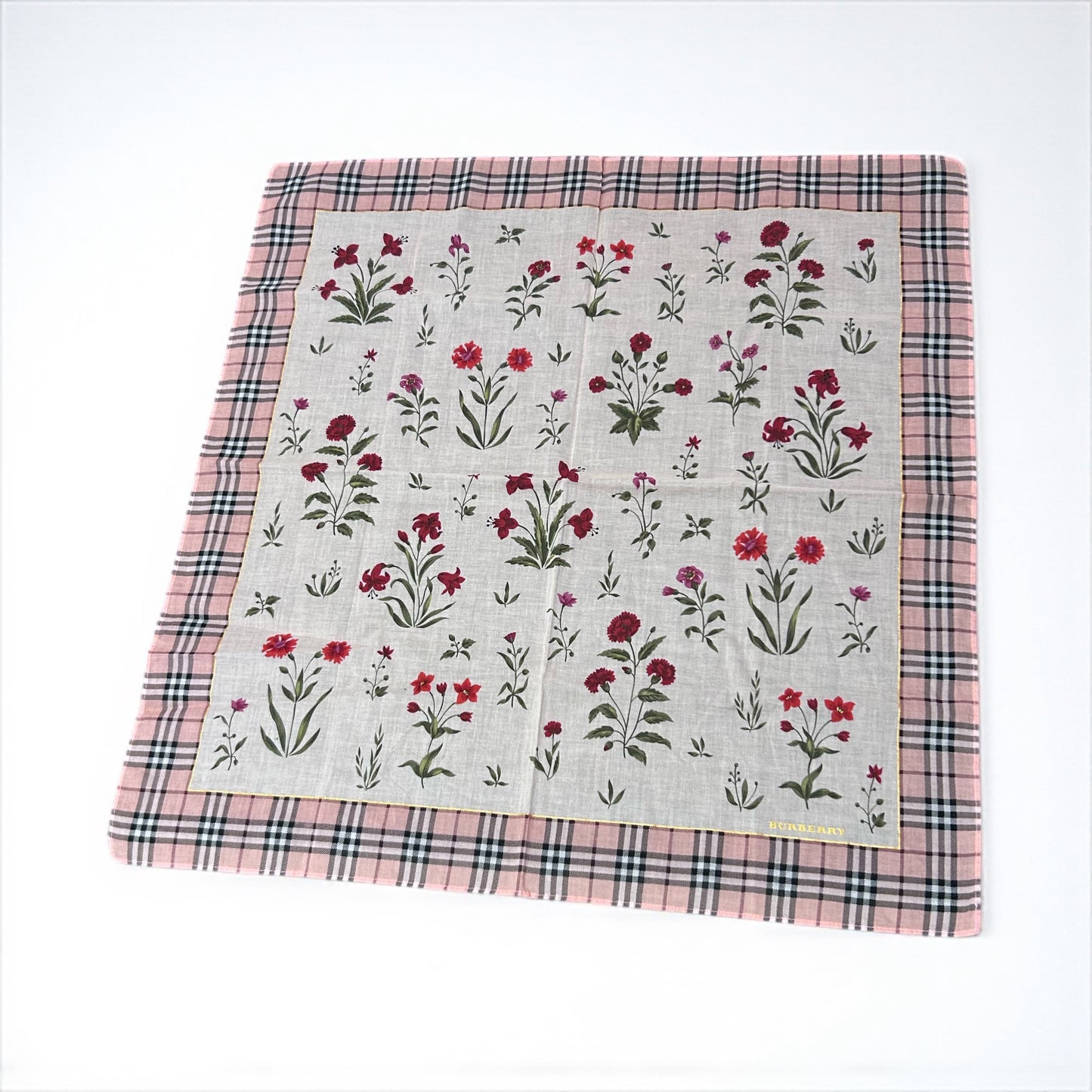 Vintage Burberry Handkerchief