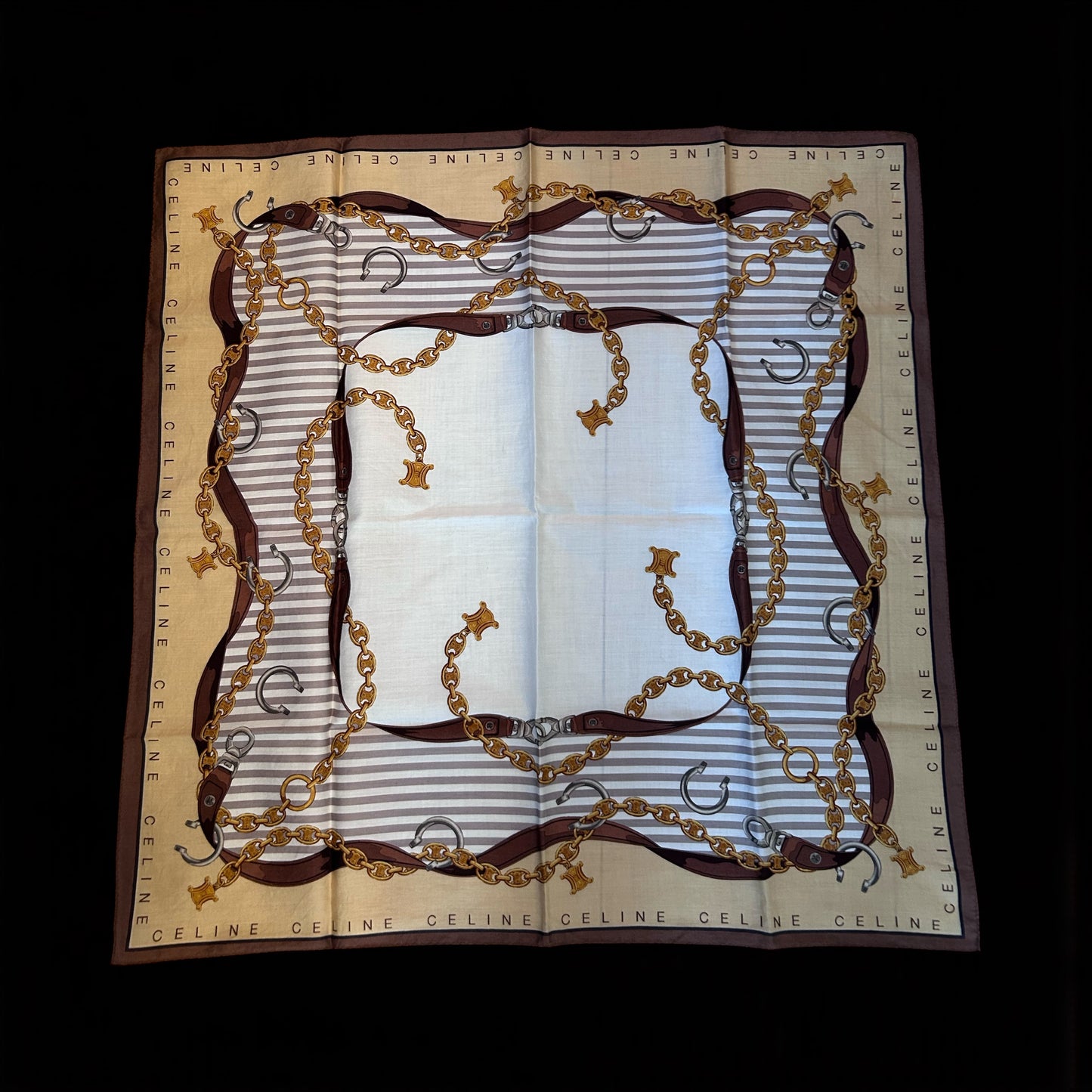 Vintage Celine Handkerchief