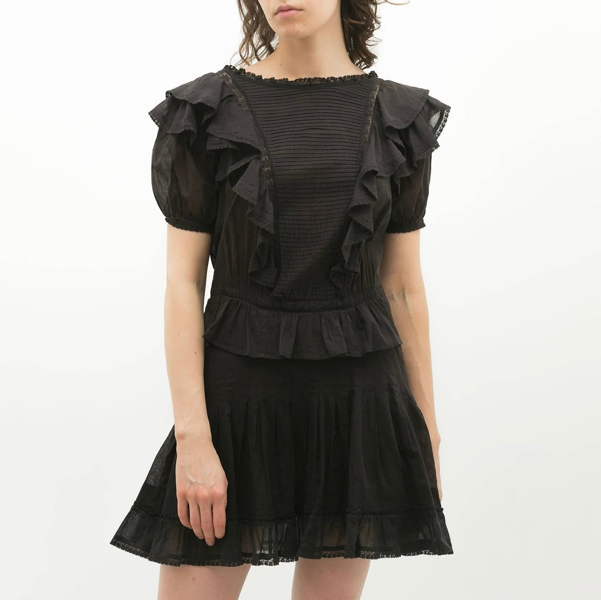 Isabel Marant Etoile Ruffle Mini Dress