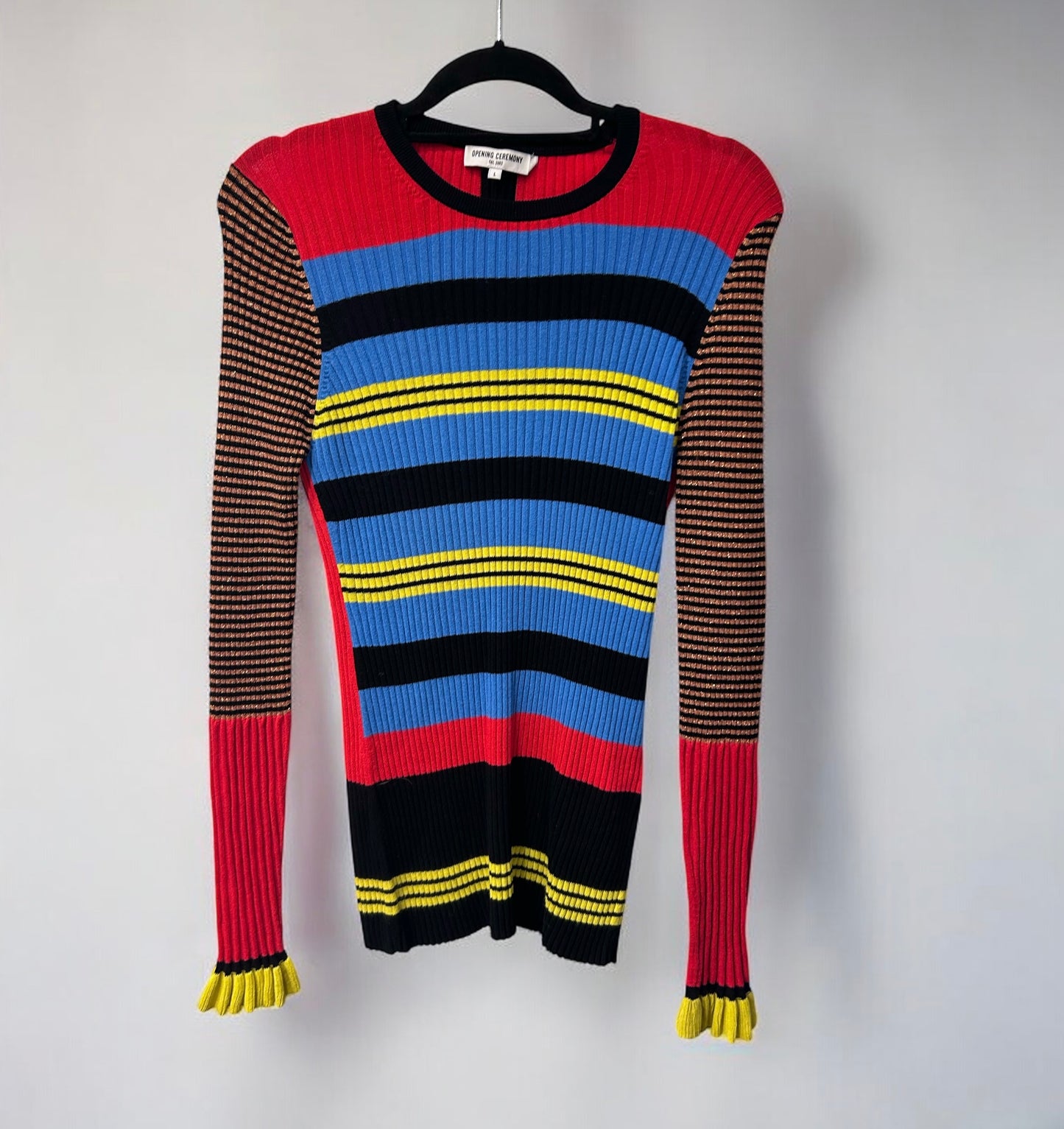 Opening Ceremony Striped Knit Sweater