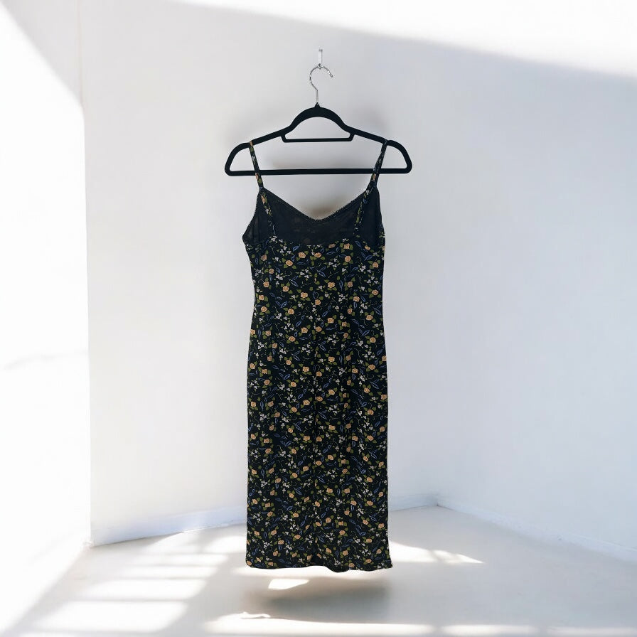 90’s NAF NAF Floral Midi Dress