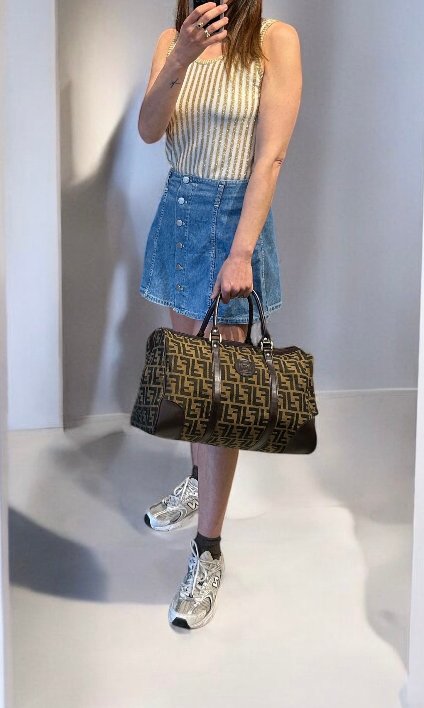 Vintage FENDI Boston bag