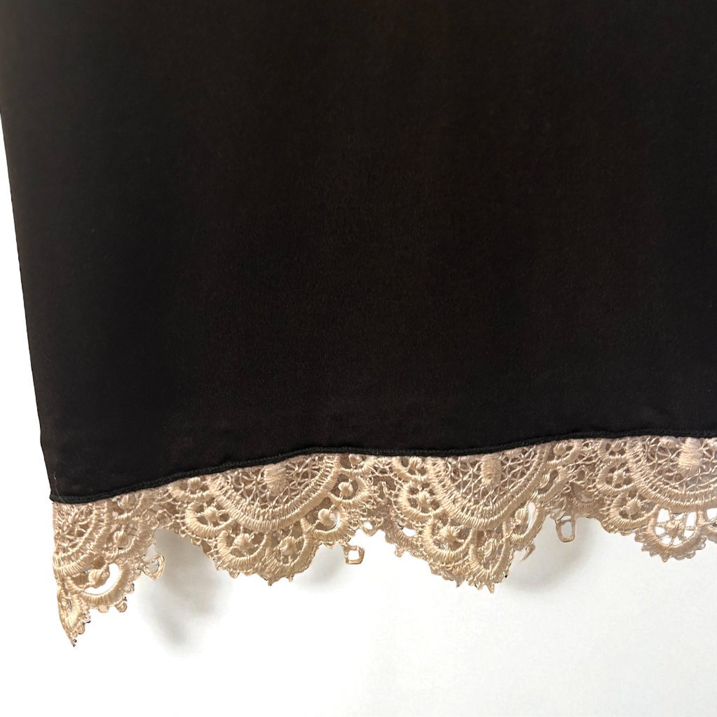 Vintage Black Lace Skirt/Dress
