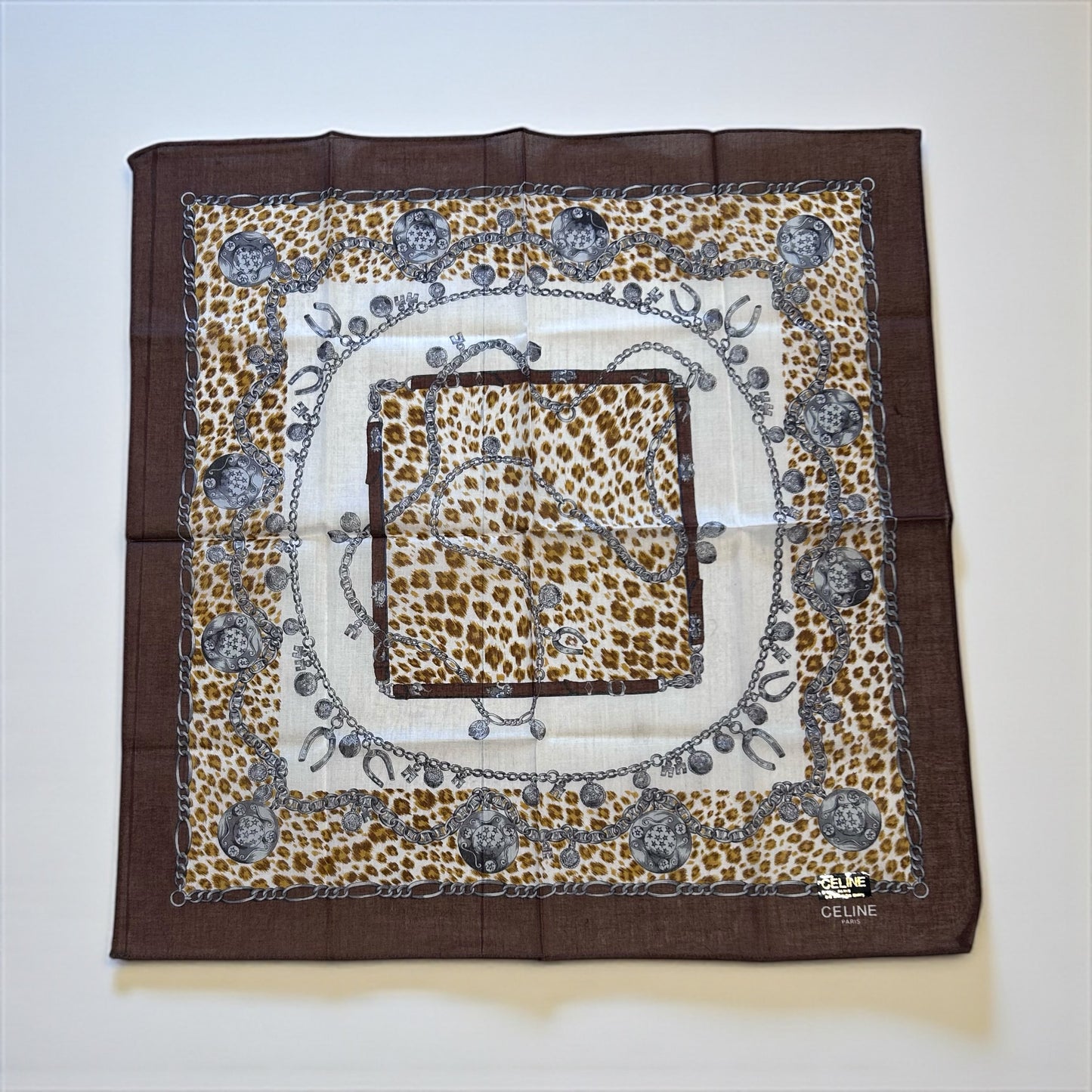 Vintage Celine Handkerchief